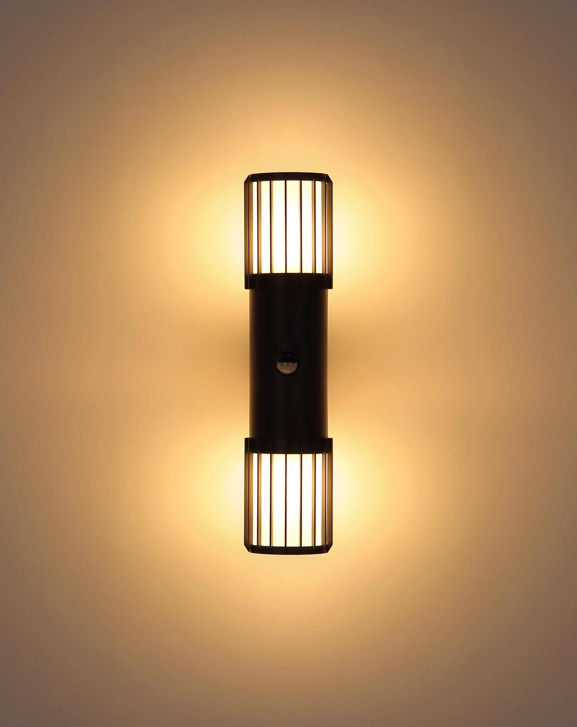 MERVIN Außenleuchte, Aluminium, anthrazit matt, Kunststoff-Opal, 32160-2S von Globo Handels GmbH – Beleuchtung für Außenwand/Veranda