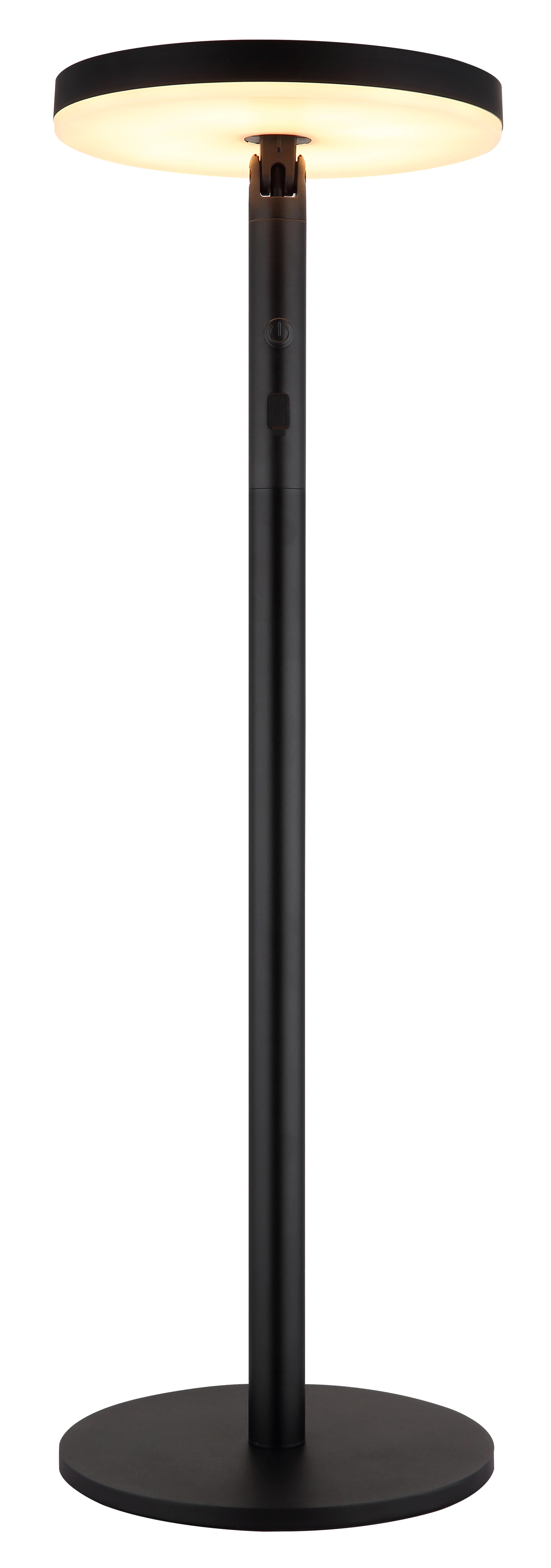 SOLARLEUCHTE ALUMINIUM SCHWARZ MATT, 1XLED