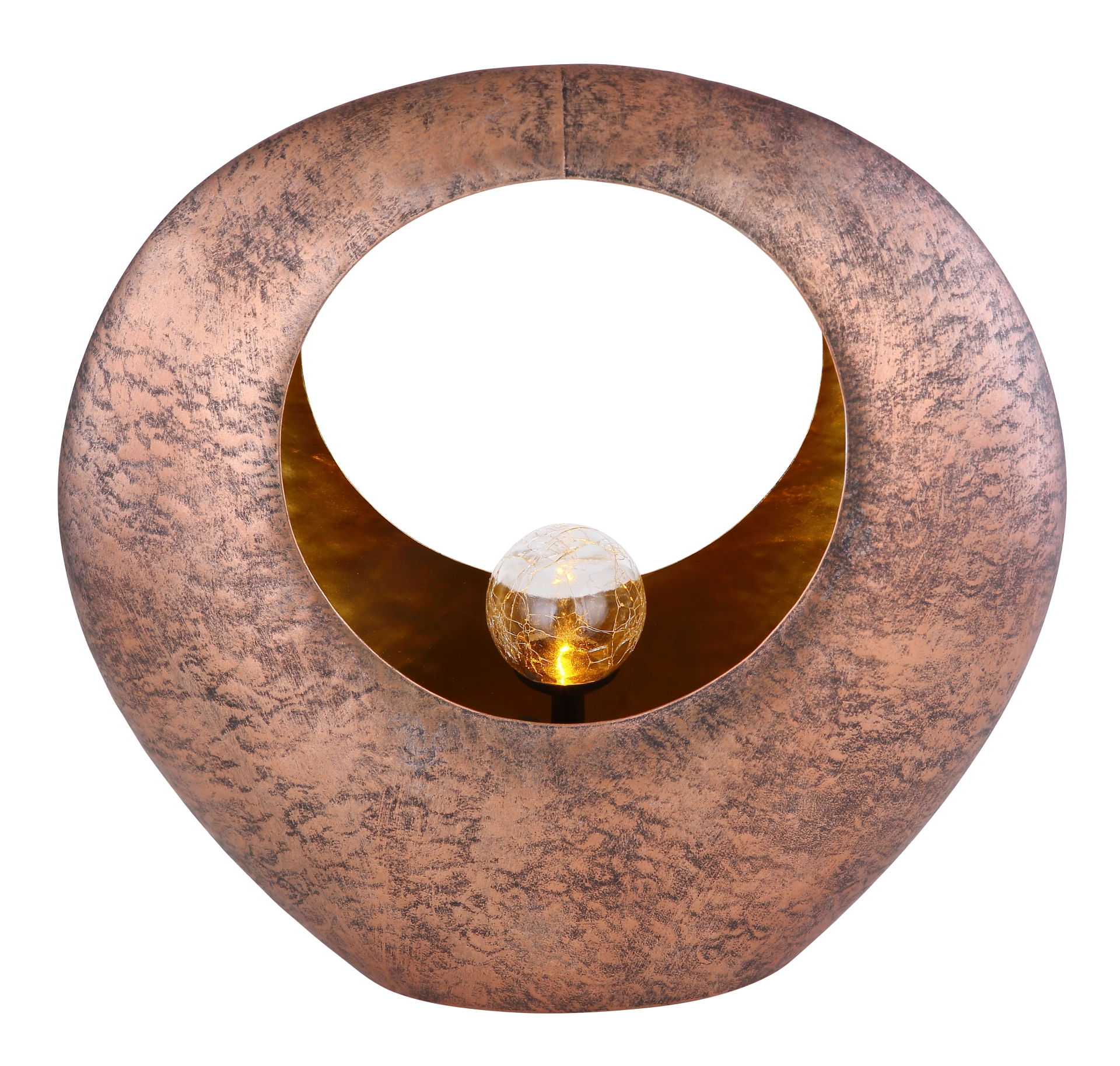 SOLARLEUCHTE METALL MESSINGFARBEN, 1XLED