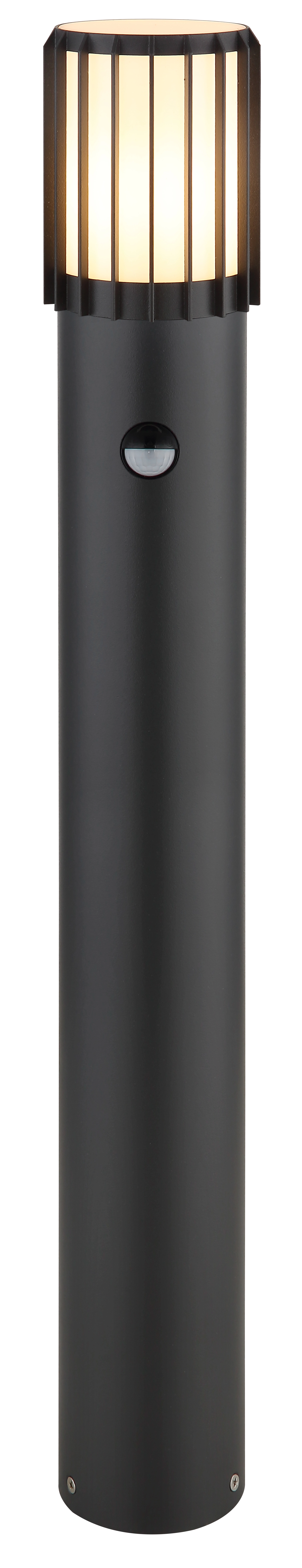 MERVIN Außenleuchte aus Aluminium, anthrazit matt, Diffusor aus opalem Kunststoff – 32162S