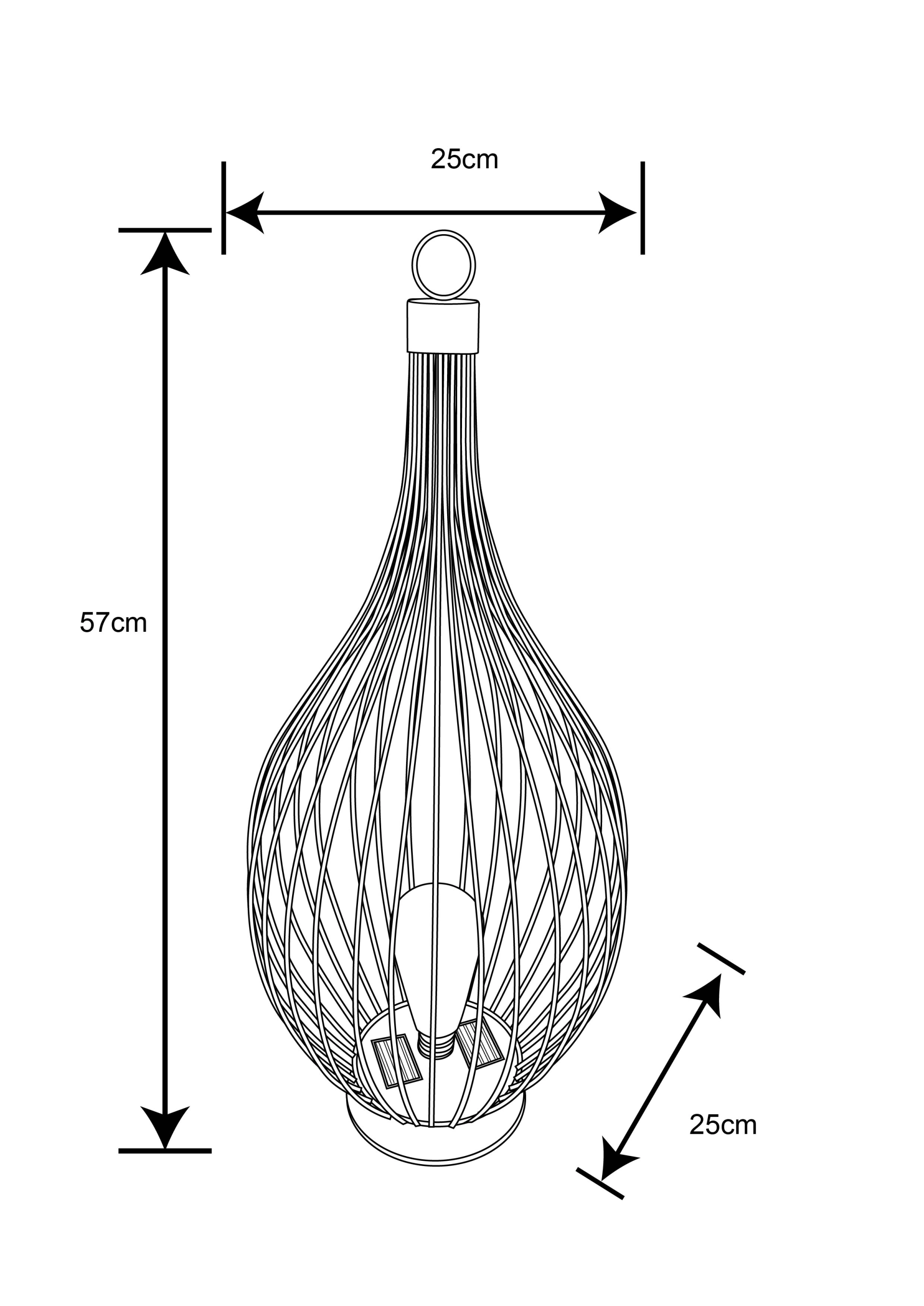 SOLARLEUCHTE METALL SCHWARZ, 1XLED