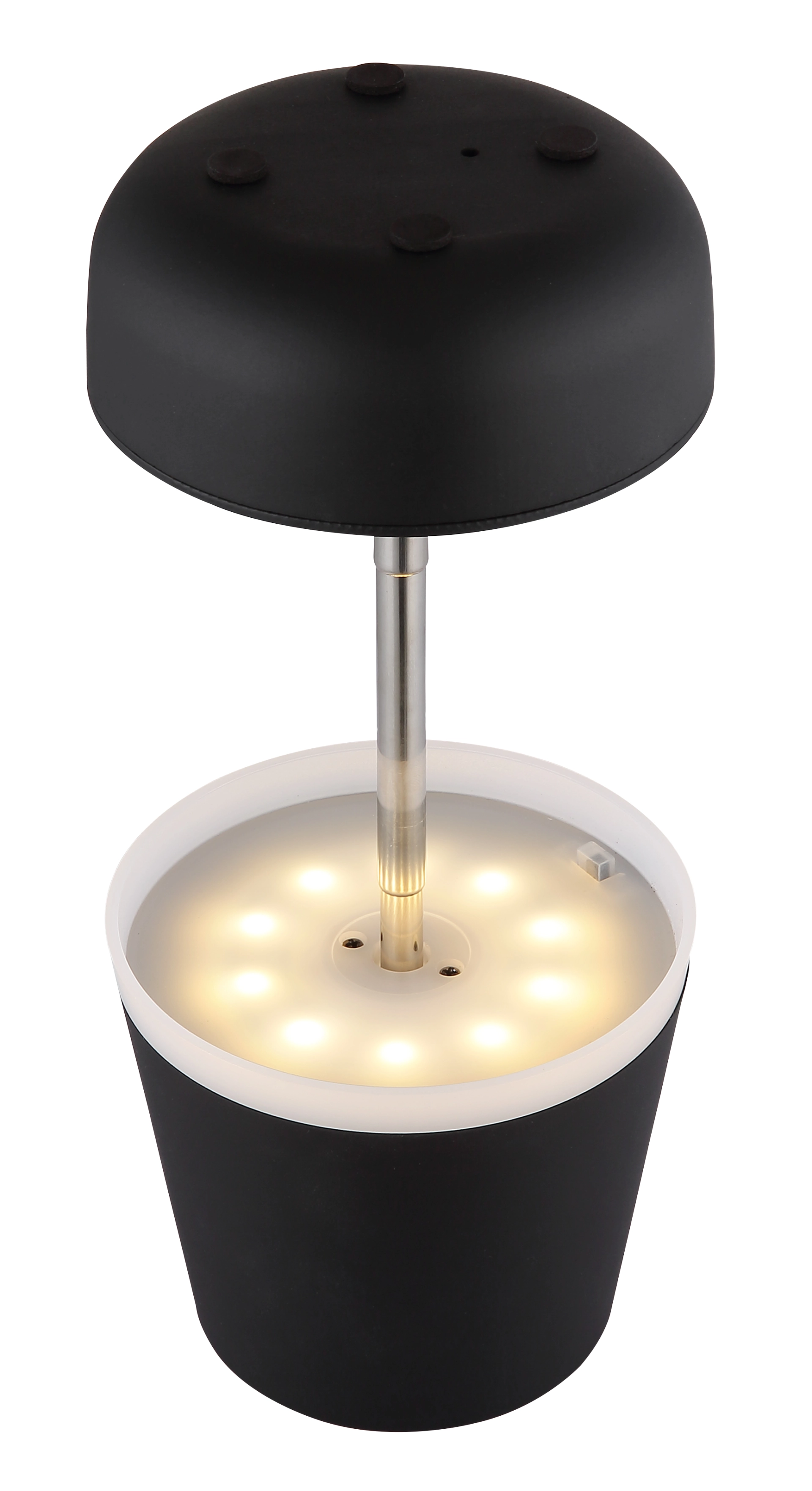 SOLARLEUCHTE KUNSTSTOFF SCHWARZ MATT, 10XLED