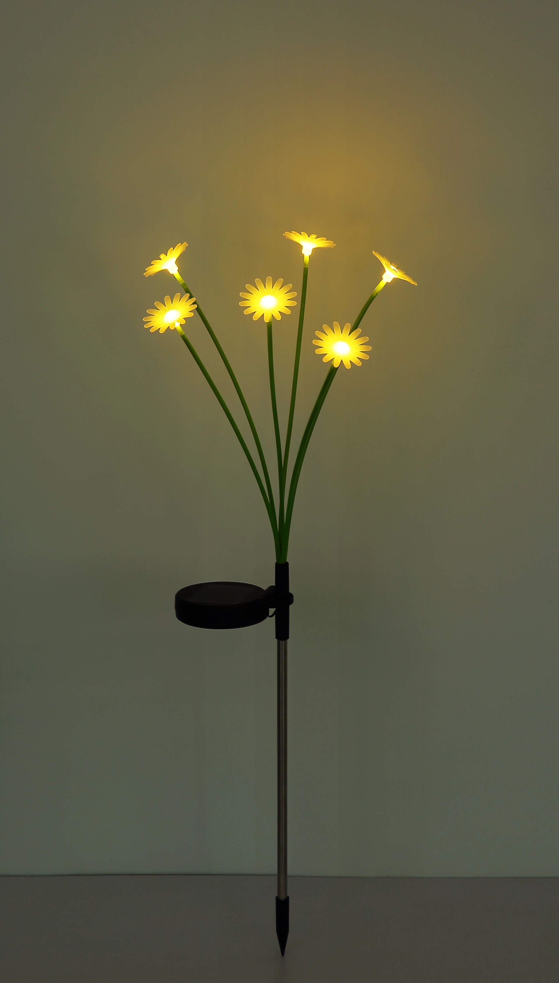 SOLARLEUCHTE EDELSTAHL, 6XLED