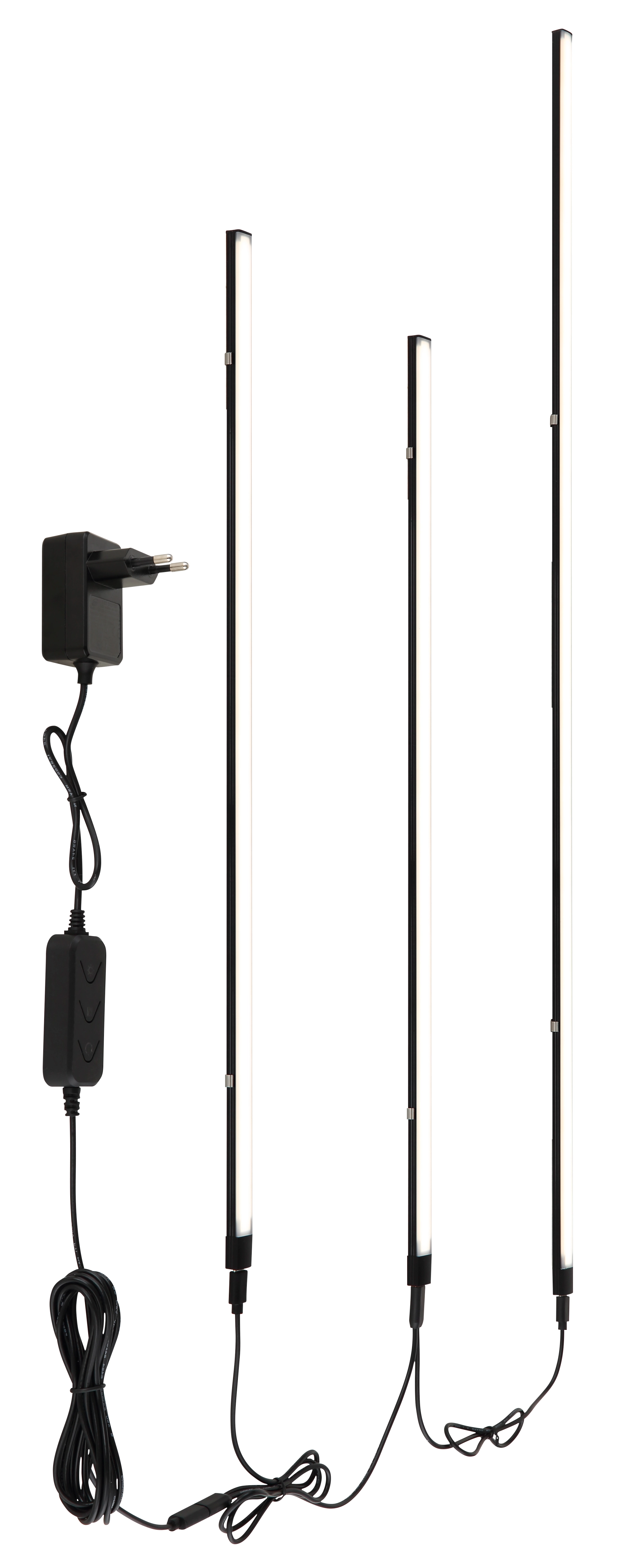 LED-BAND KUNSTSTOFF SCHWARZ MATT, 1XLED