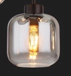 ERSATZGLAS RAUCHFARBEN, DURCHMESSER 16CM