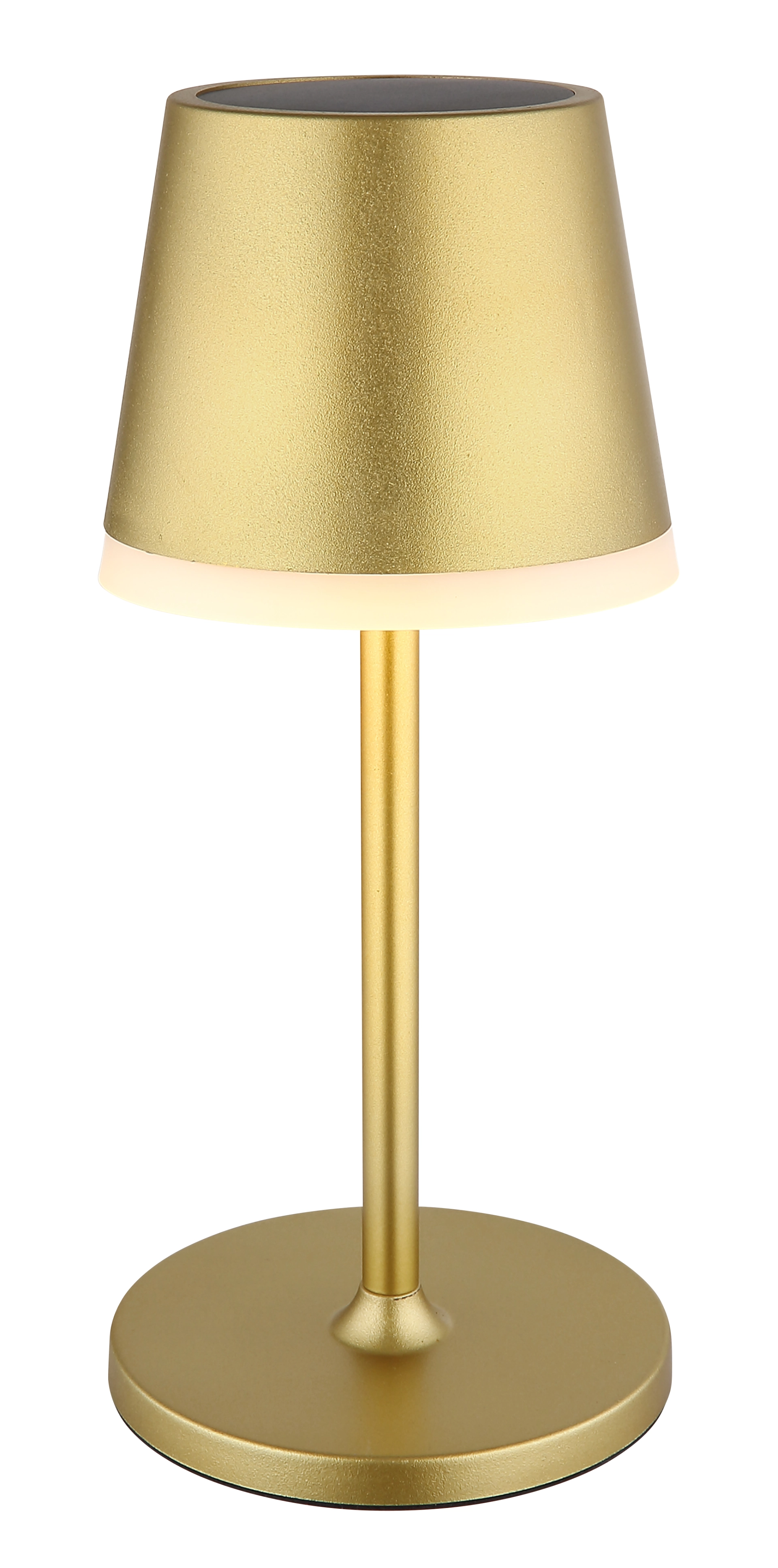 SOLARLEUCHTE METALL GOLDFARBEN, 10XLED