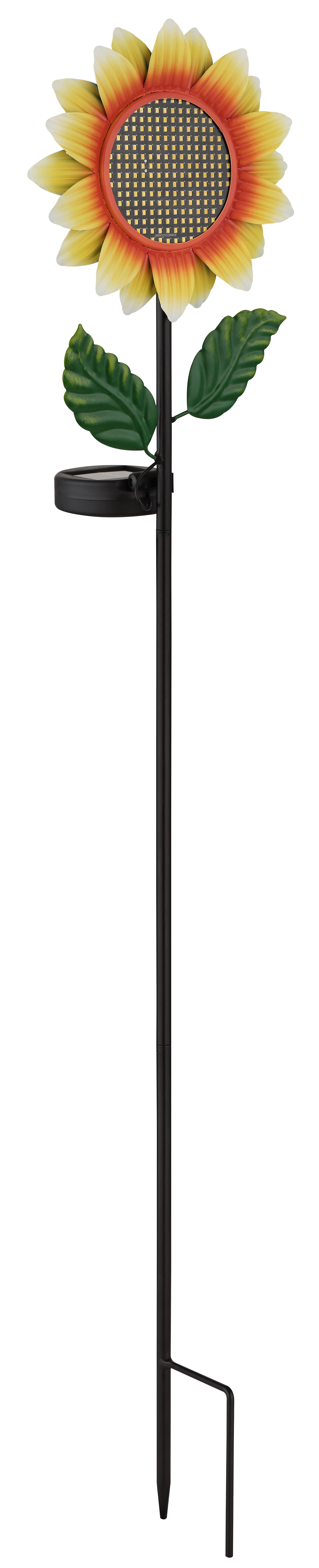 SOLARLEUCHTE METALL SCHWARZ MATT, 200XLED