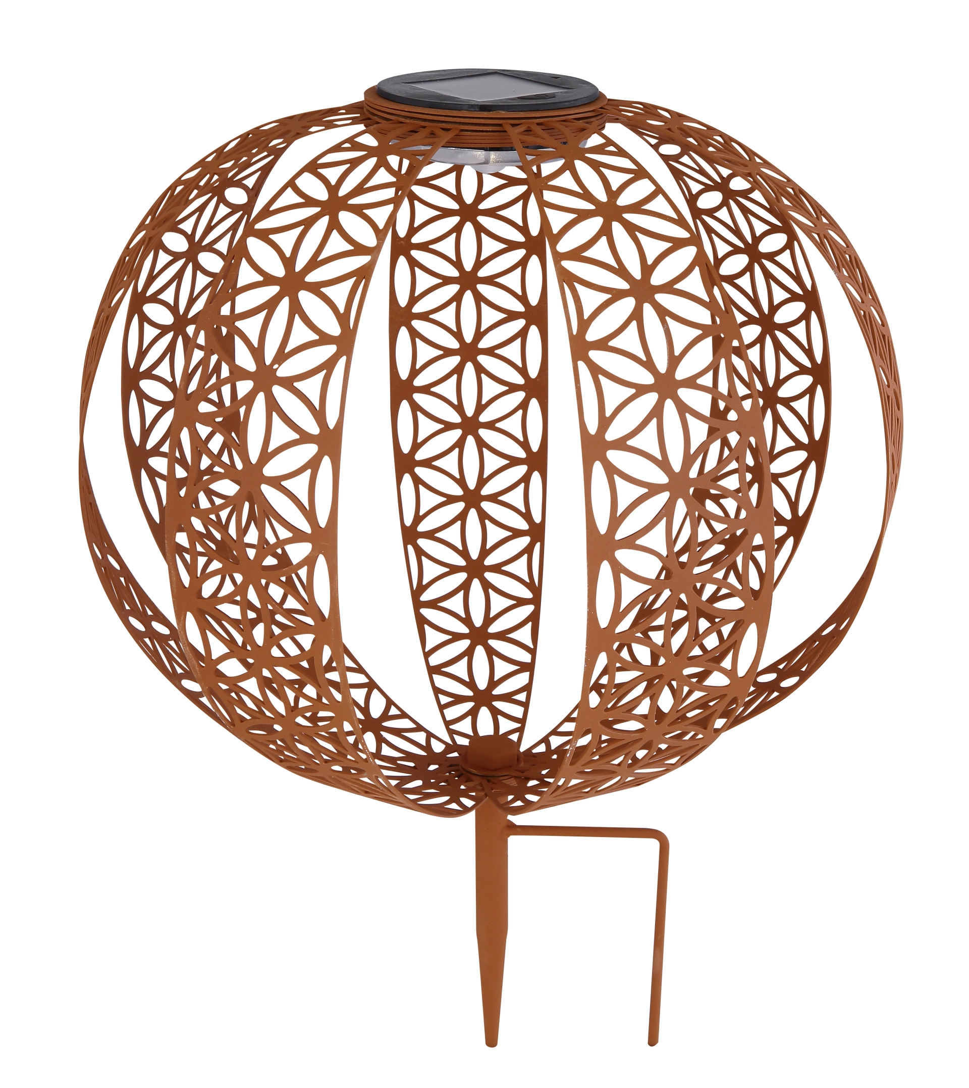 SOLARLEUCHTE METALL ROSTFARBEN, 1XLED