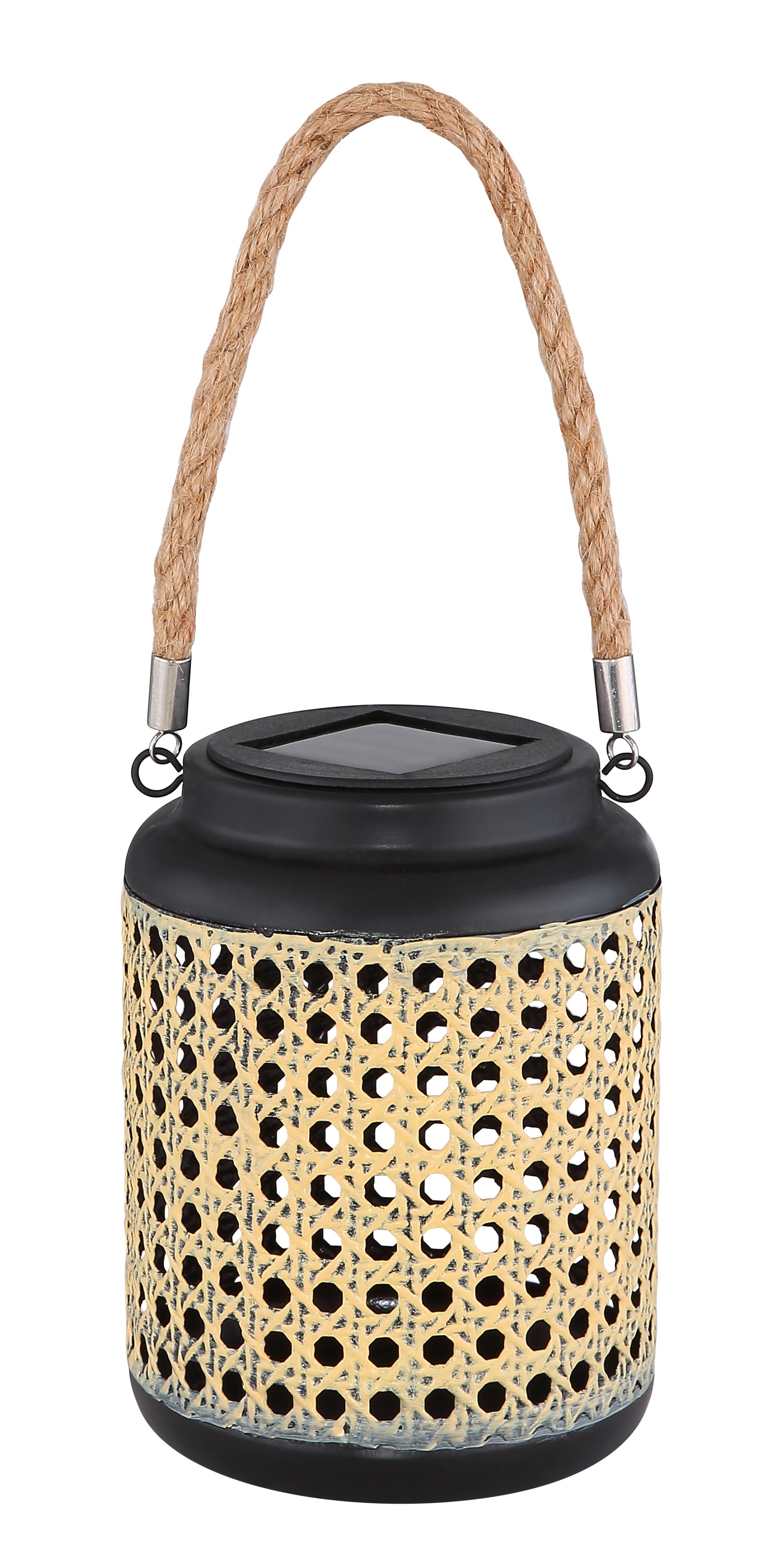 SOLARLEUCHTE METALL SCHWARZ, 1XLED