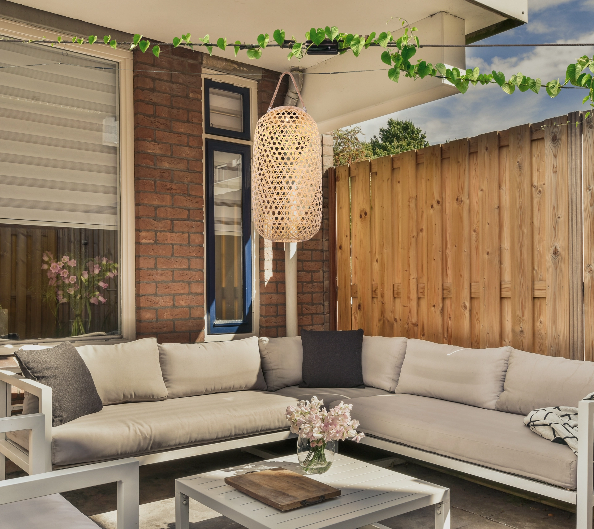 SOLARLEUCHTE BAMBUS NATURFARBEN, 1XLED