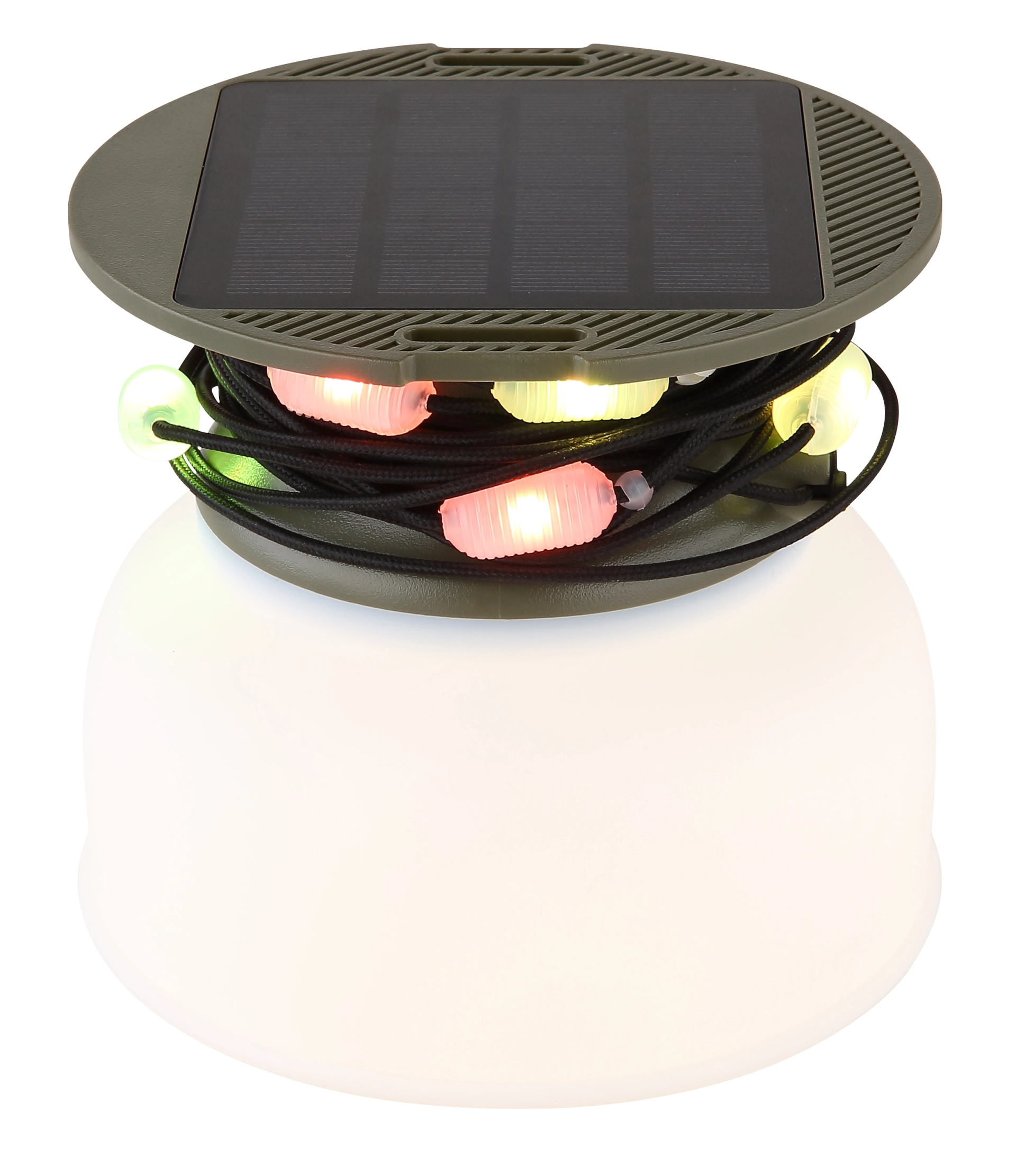 SOLARLEUCHTE KUNSTSTOFF GRÜN, 1XLED