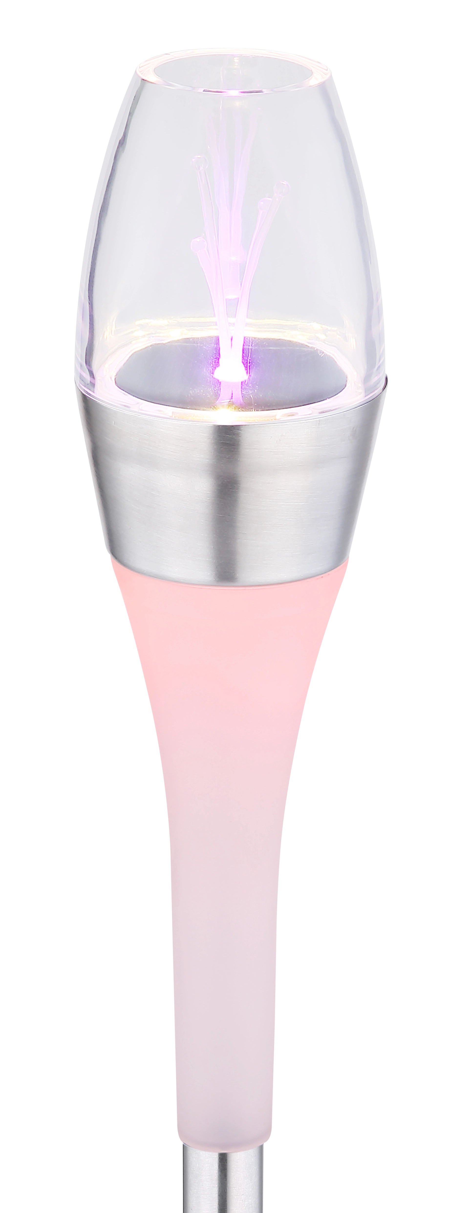 SOLARLEUCHTE EDELSTAHL, 2XLED