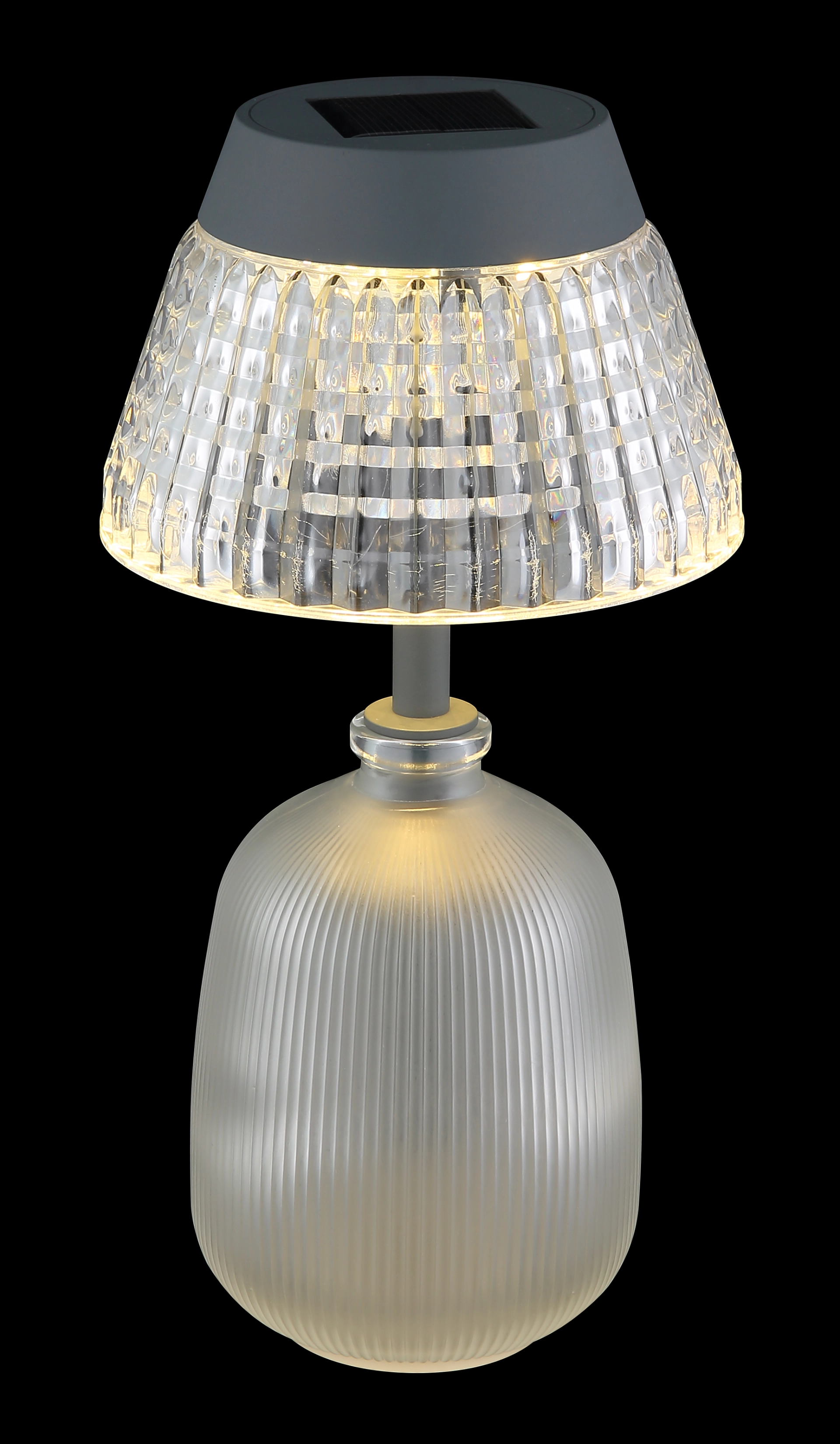 SOLARLEUCHTE GLAS SATINIERT, 10XLED