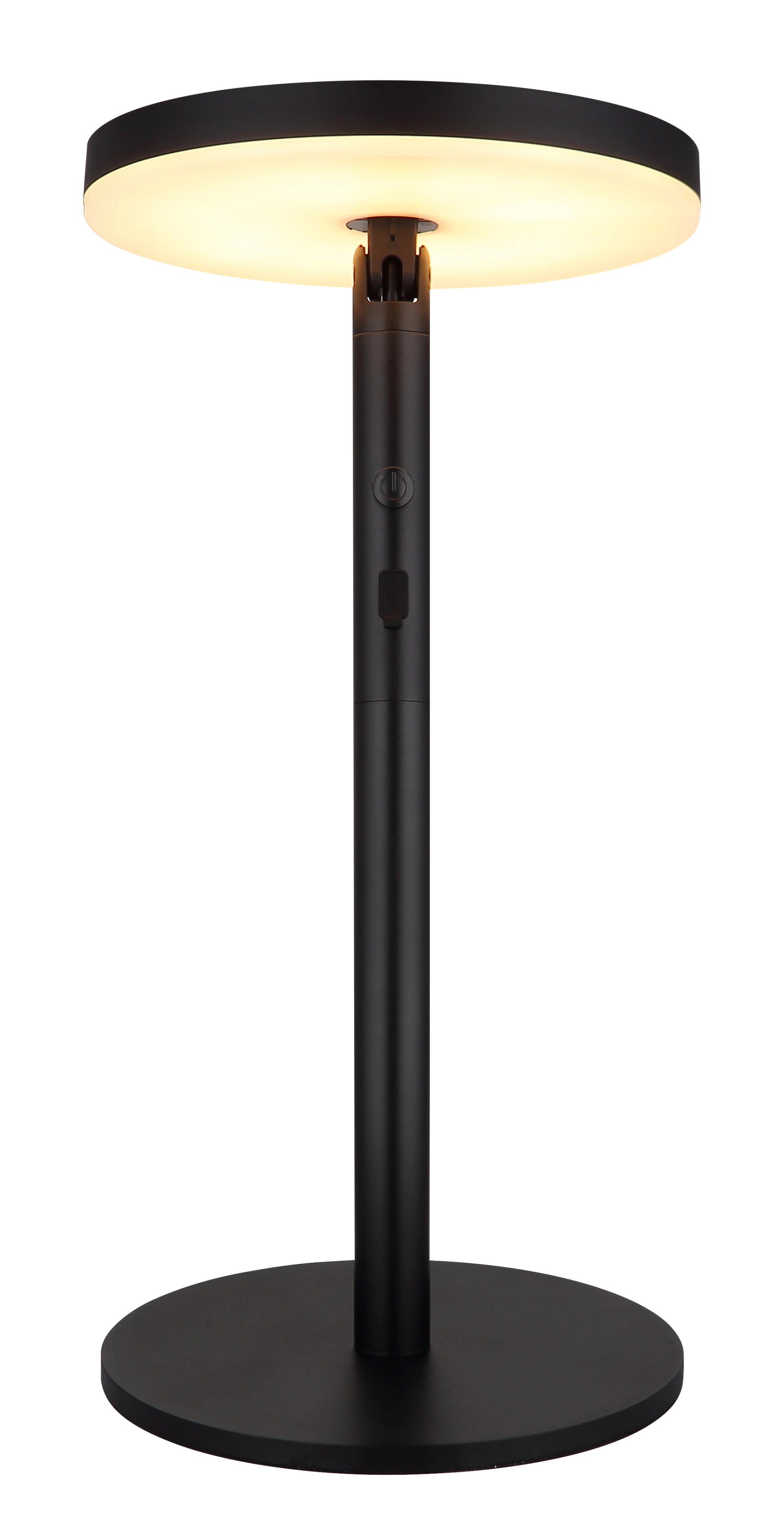 SOLARLEUCHTE ALUMINIUM SCHWARZ MATT, 1XLED