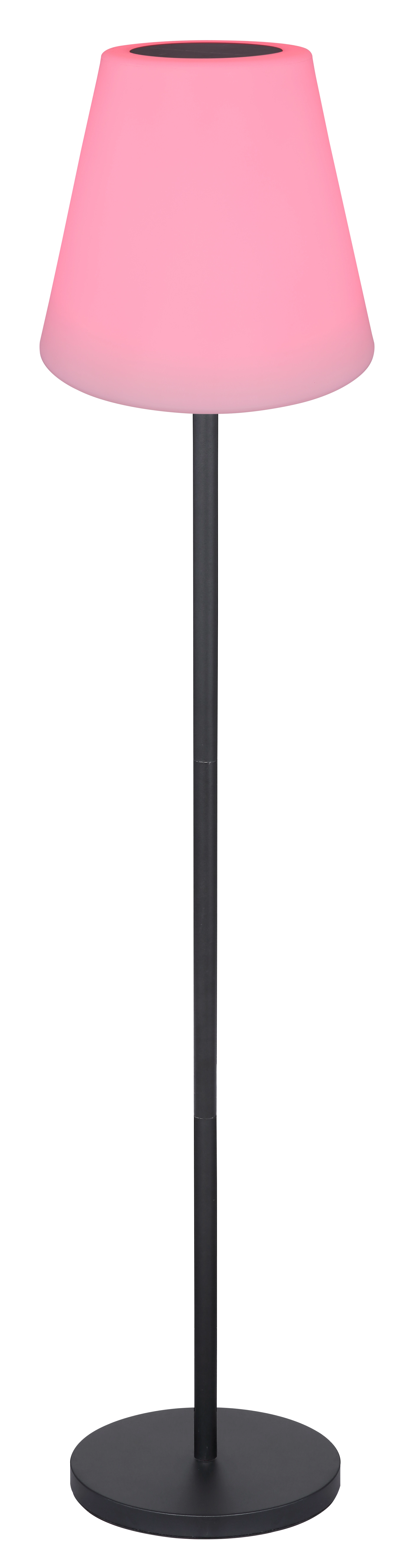 SOLARLEUCHTE METALL SCHWARZ, 1XLED