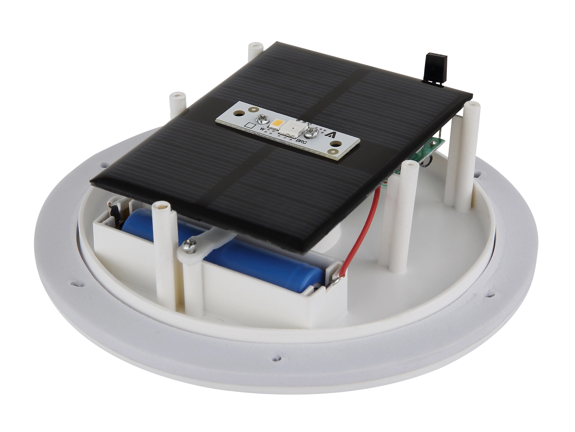 SOLARLEUCHTE KUNSTSTOFF WEIß, 1XRGBW LED