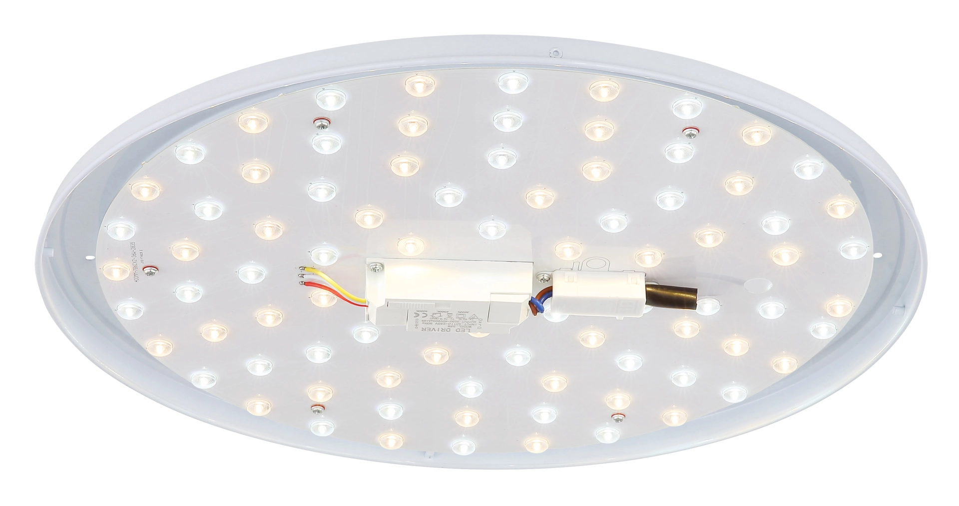 Runde LED Platine mit Magnet und Treiber, kompatibel mit 15968D1 und 15995D1 von Globo Handels GmbH; Ersatzmodul für Deckenleuchten.