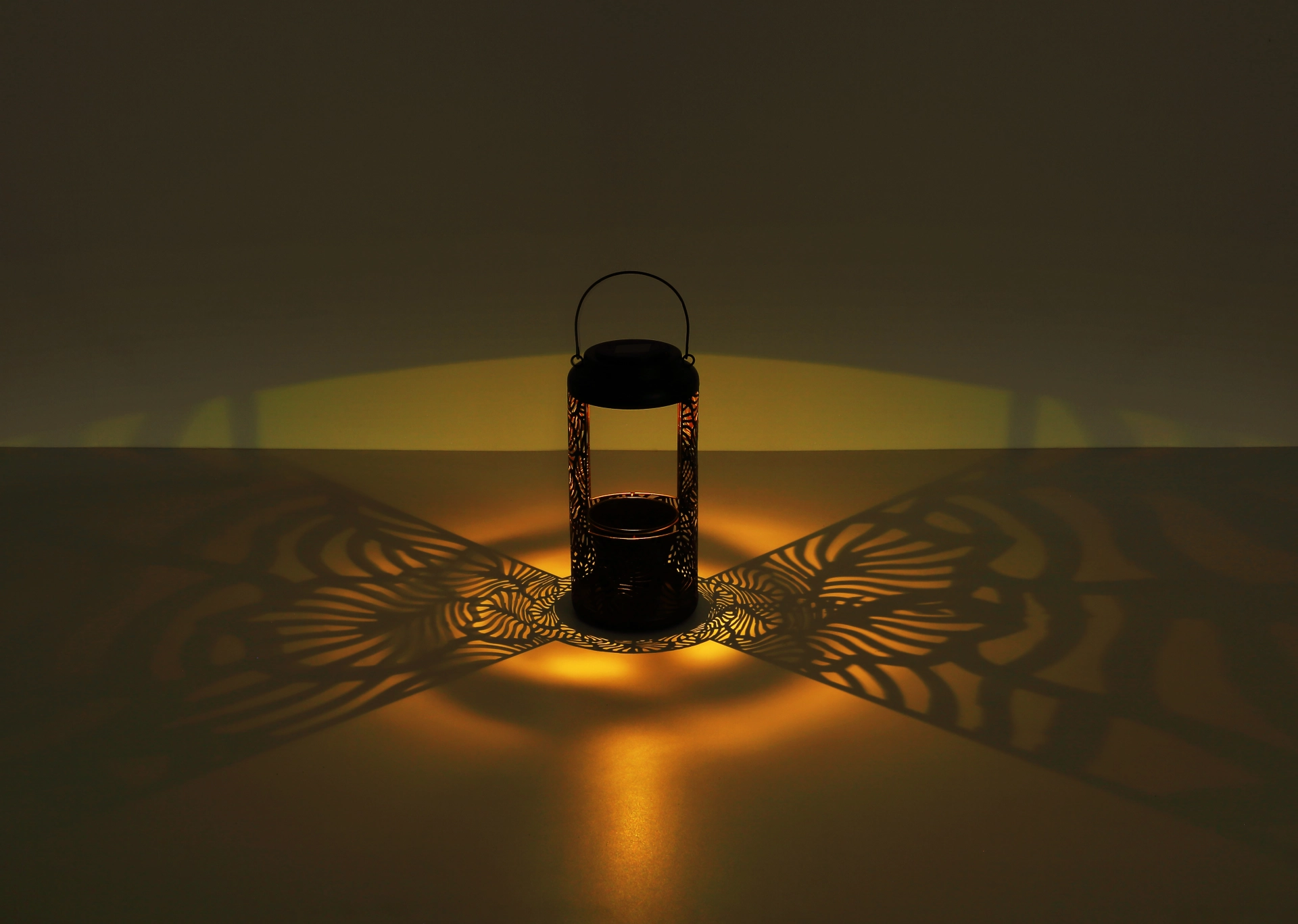 SOLARLEUCHTE METALL SCHWARZ, 1XLED