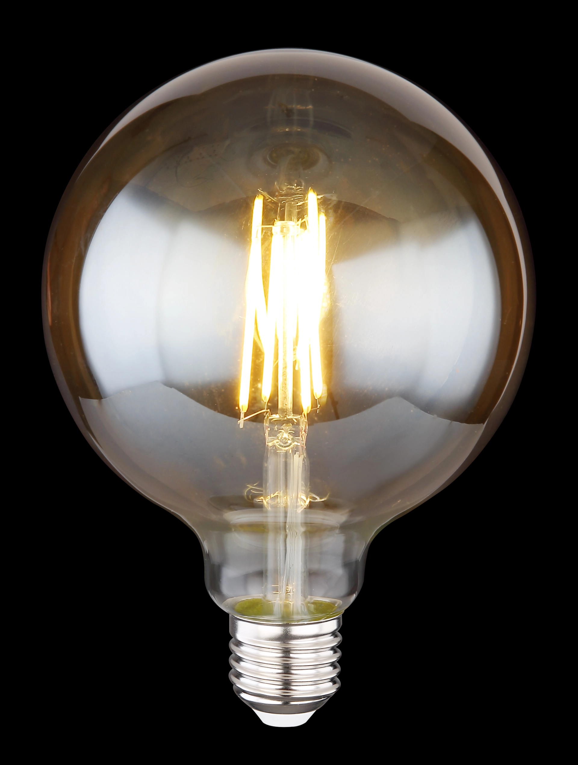 LED LEUCHTMITTEL GLAS AMBER, 1XE27 LED