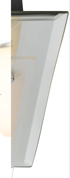 GLASSPIEGEL UNTEN QUADRATISCH 260X260MM