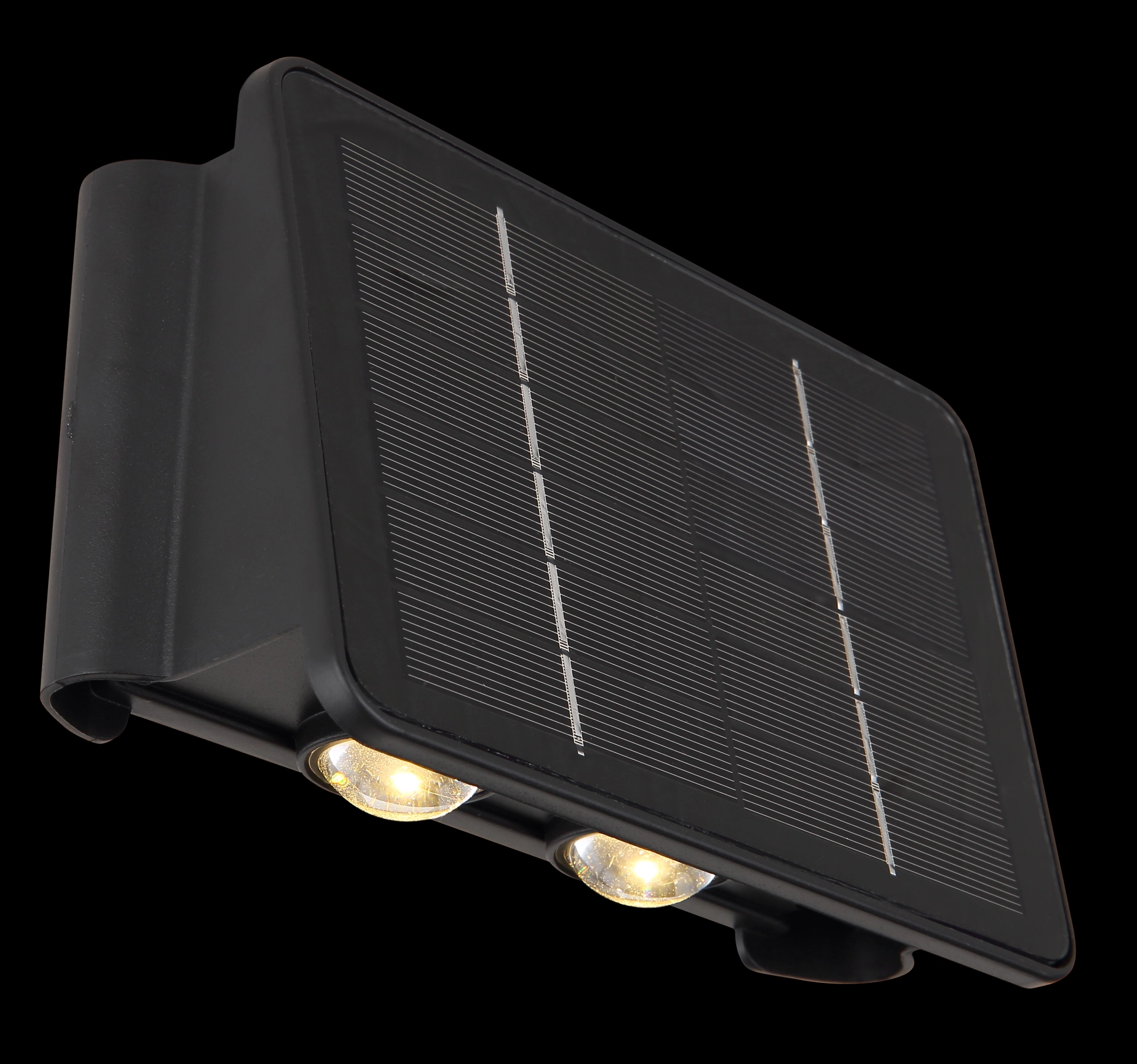 SOLARLEUCHTE KUNSTSTOFF SCHWARZ, 1XLED