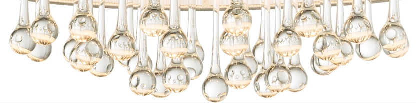 GLASKRISTALLE TROPFENFORM