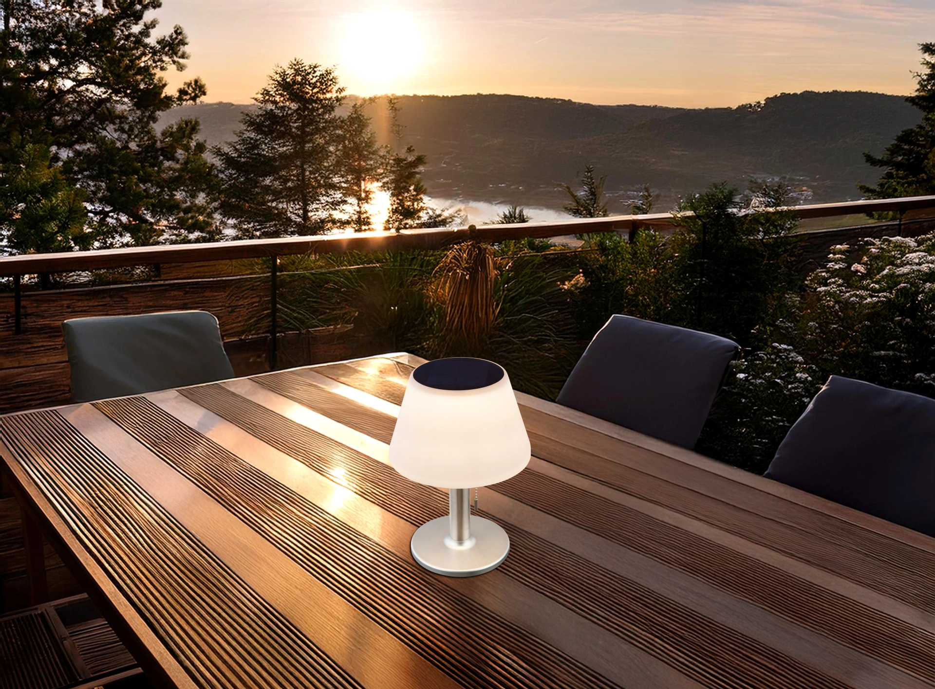 SOLARLEUCHTE EDELSTAHL, 10XLED