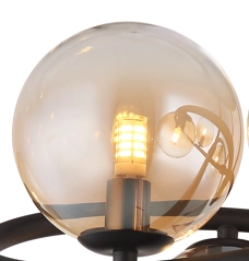 ERSATZGLAS AMBER FÜR 56141 SERIE DM: 12CM