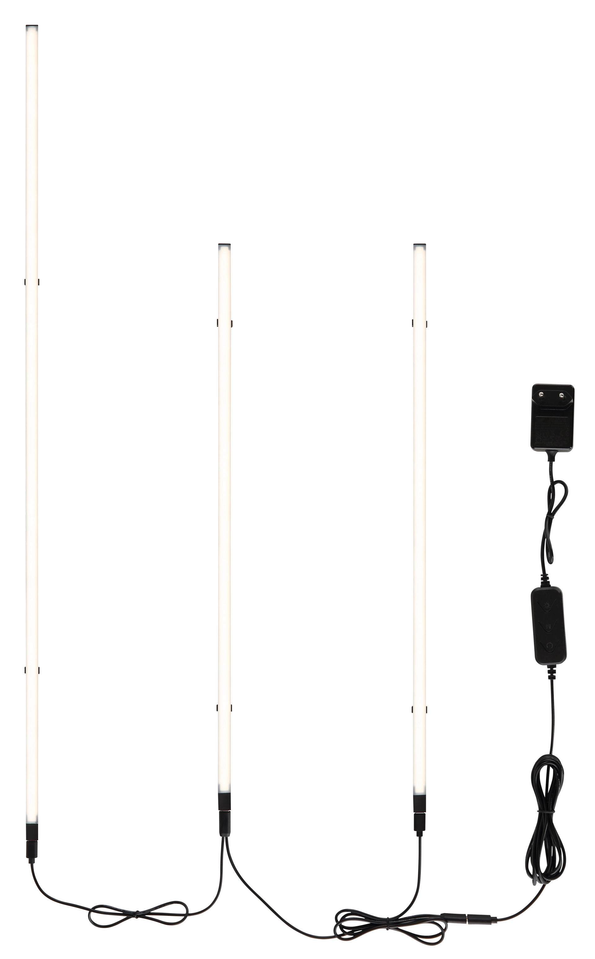 LED-BAND KUNSTSTOFF SCHWARZ MATT, 1XLED