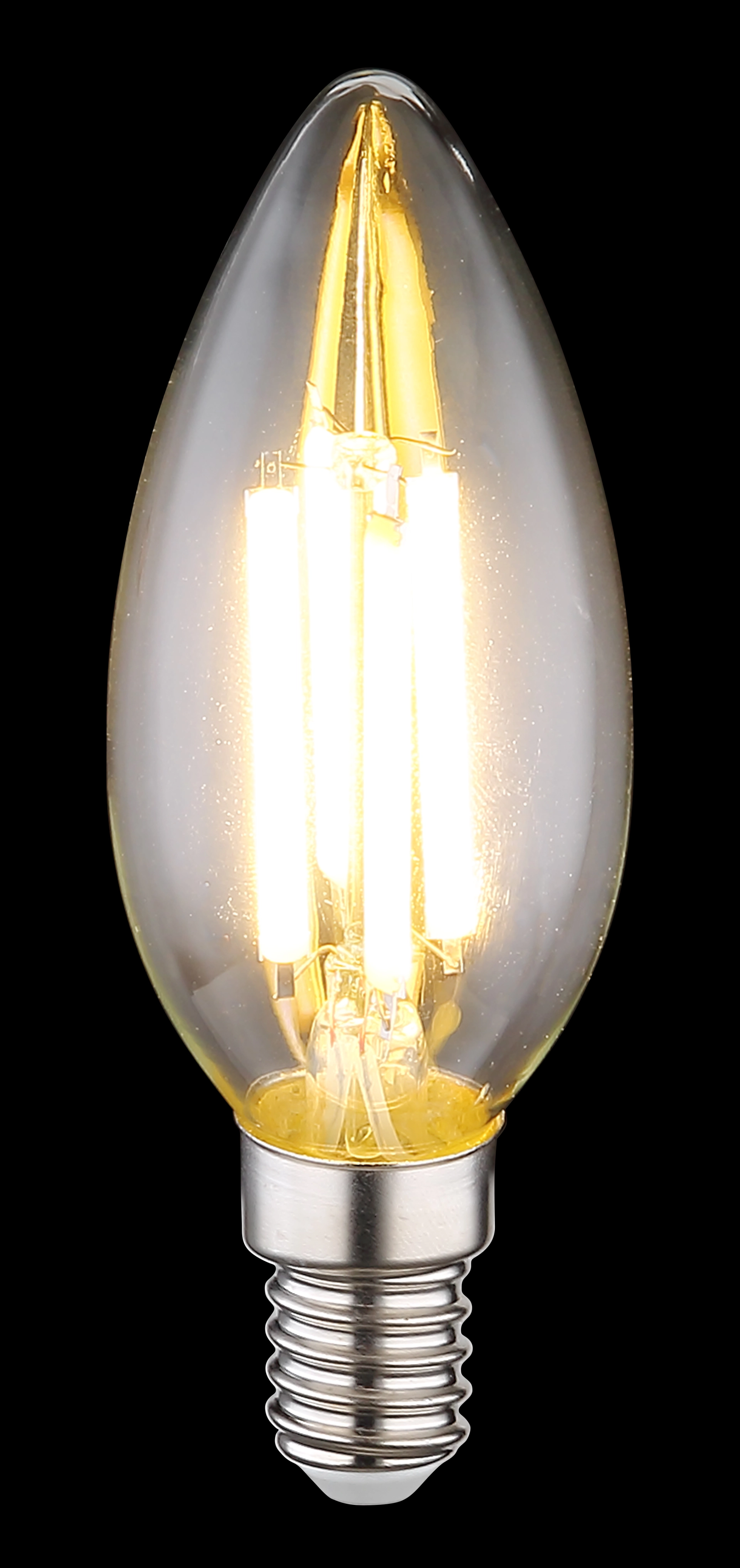 LED LEUCHTMITTEL GLAS KLAR, 1XE14 LED