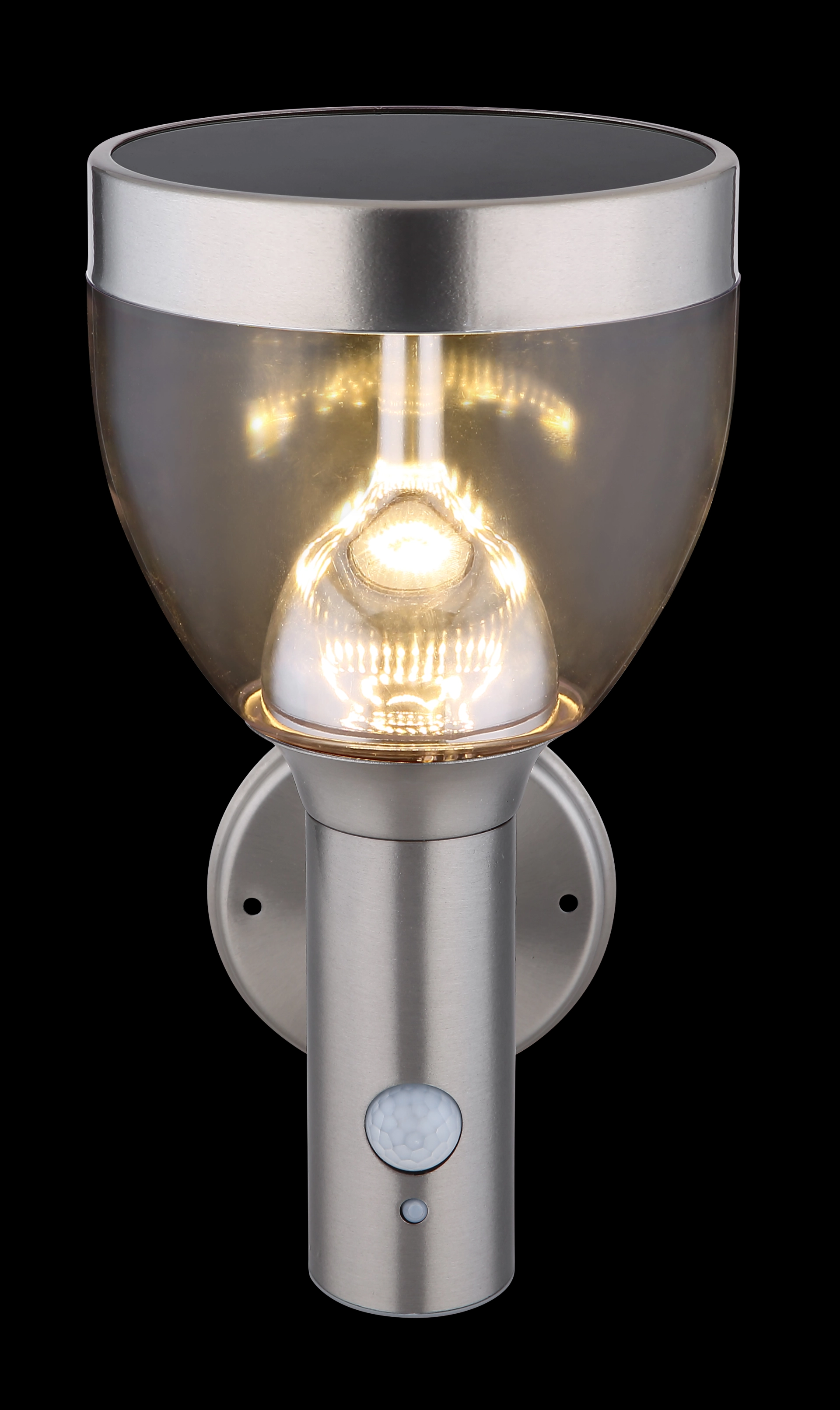 SOLARLEUCHTE EDELSTAHL, 1XLED