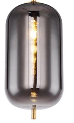 ERSATZGLAS, RAUCHFARBEN, GOLD, DMXH: 22X40CM FÜR 1