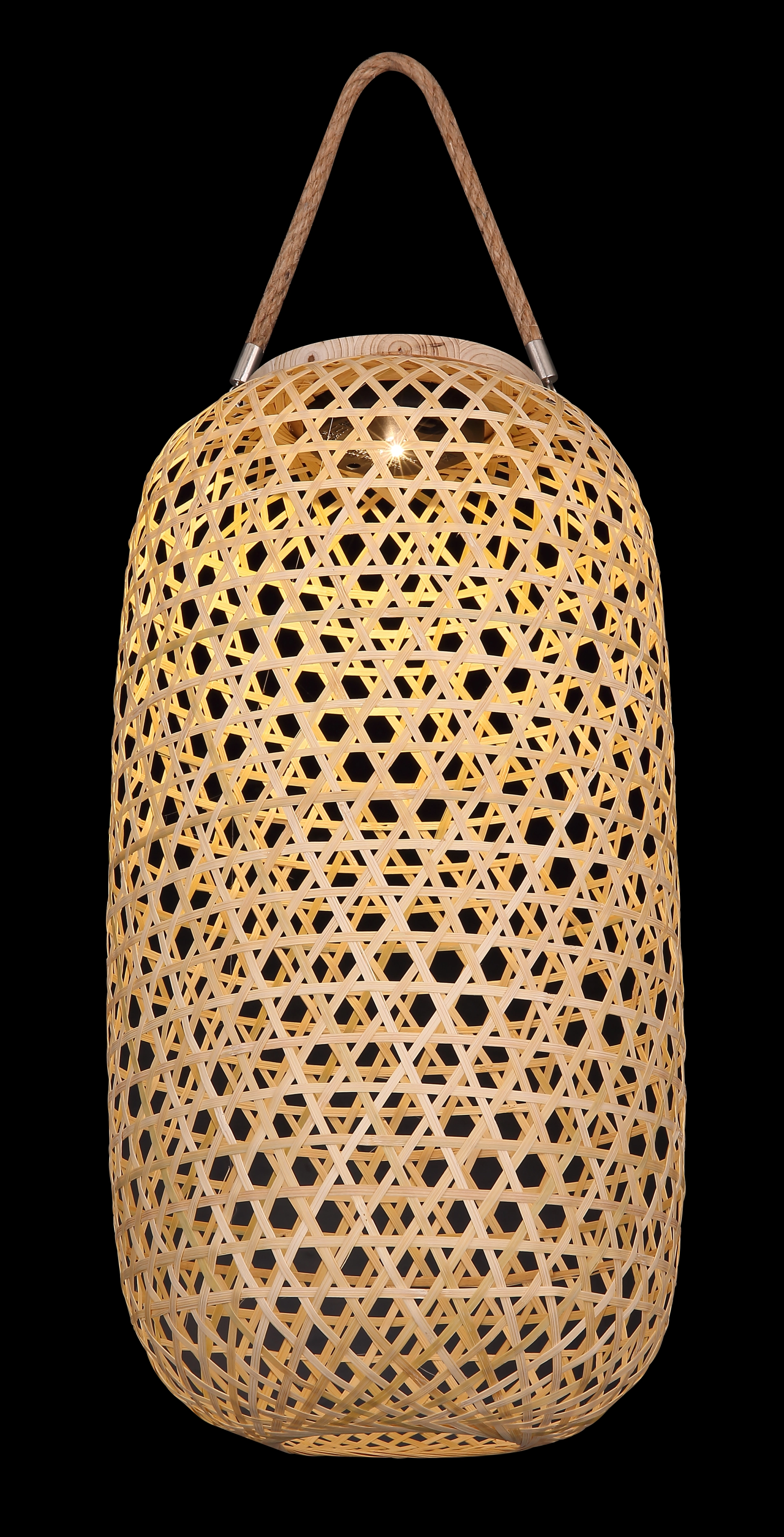 SOLARLEUCHTE BAMBUS NATURFARBEN, 1XLED