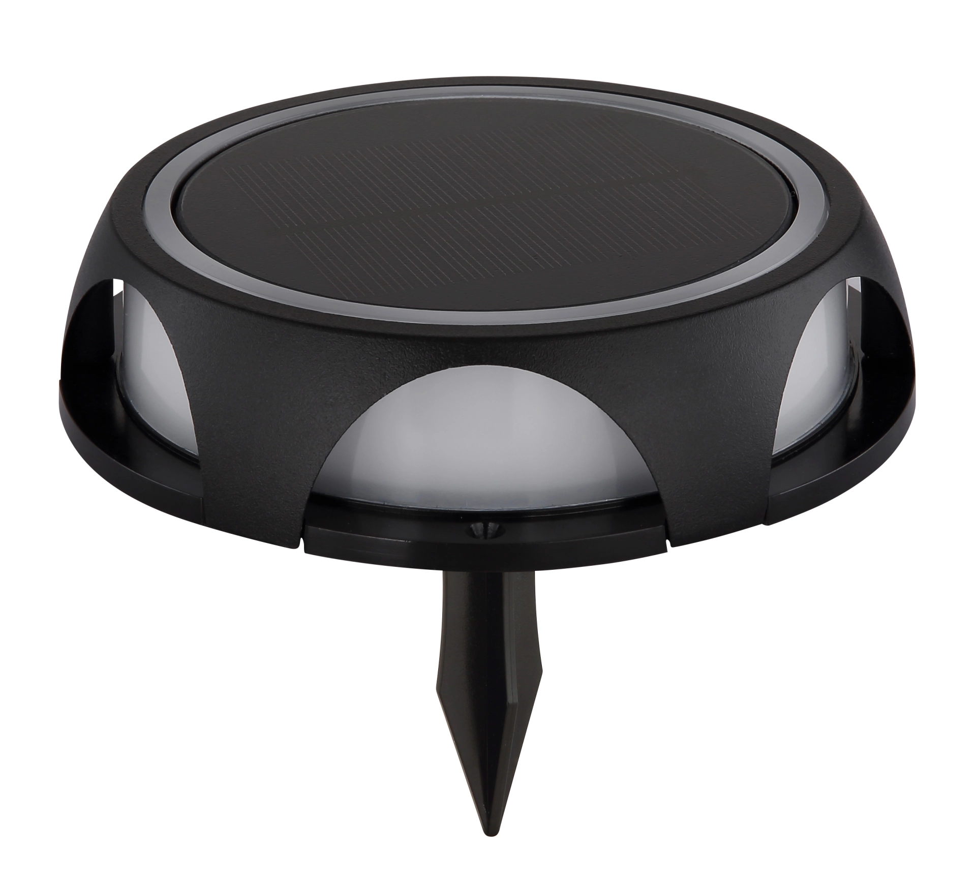 SOLARLEUCHTE ALUMINIUM DRUCKGUSS SCHWARZ MATT, 1XL