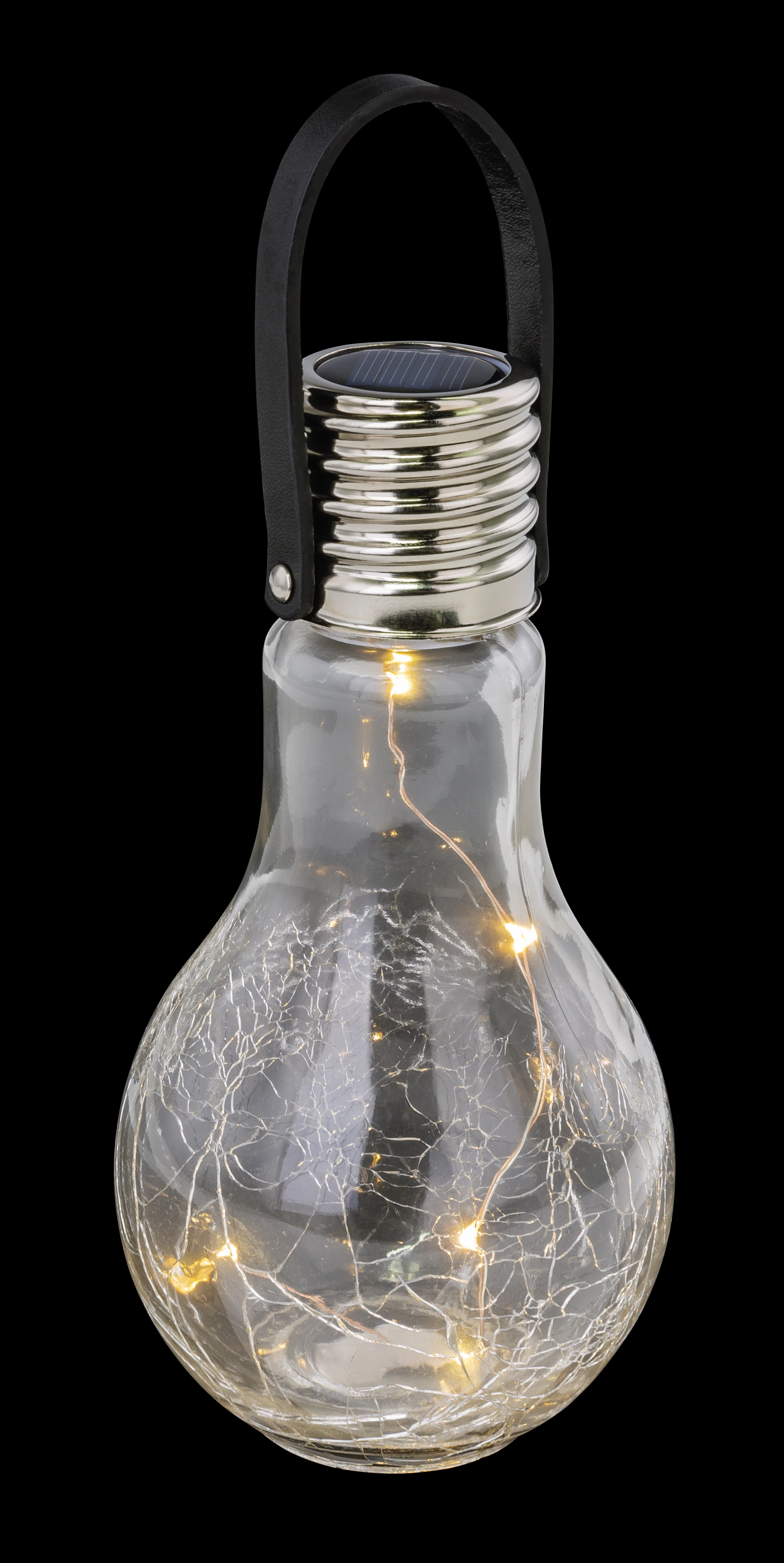 SOLARLEUCHTE EDELSTAHL, 5XLED