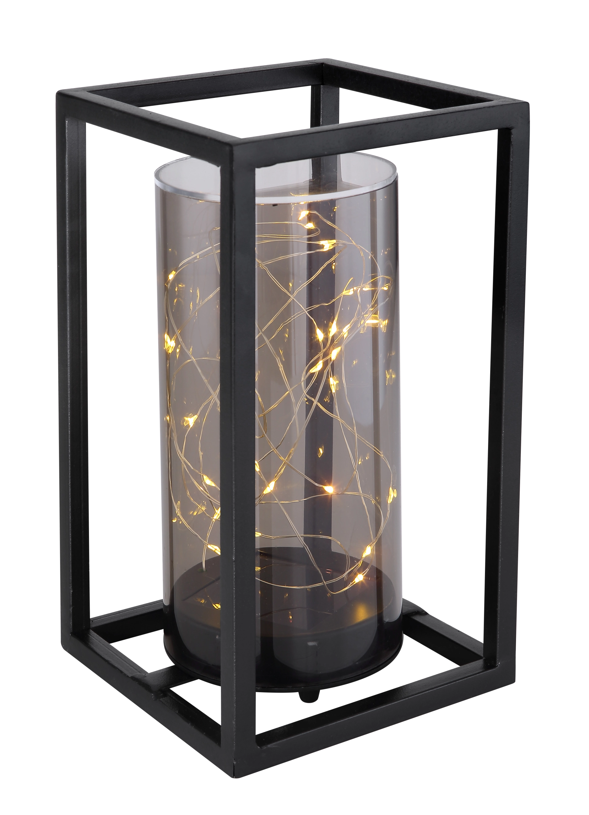 SOLARLEUCHTE METALL SCHWARZ, 30XLED