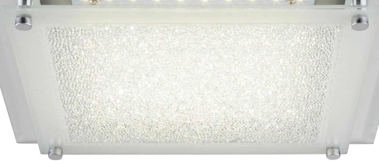 GLAS ACRYL-SATINIERT QUADRATISCH OBEN