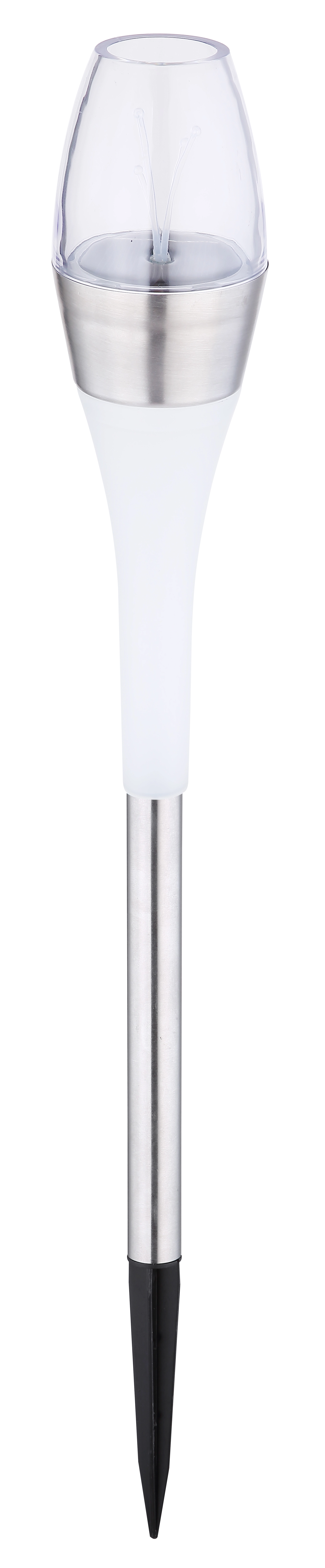 SOLARLEUCHTE EDELSTAHL, 2XLED