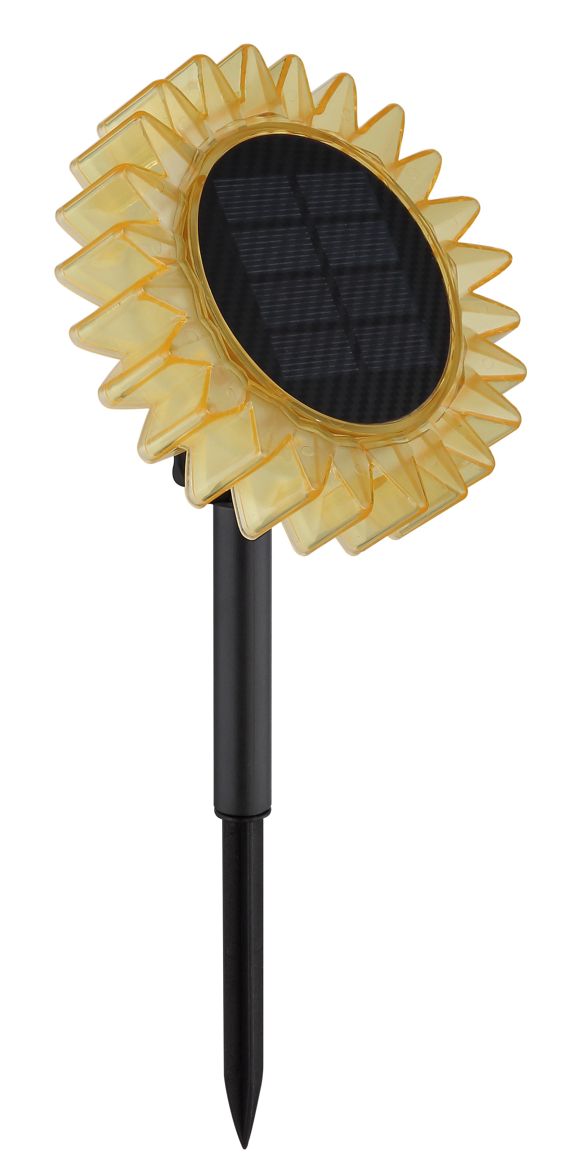 SOLARLEUCHTE KUNSTSTOFF SCHWARZ MATT, 8XLED