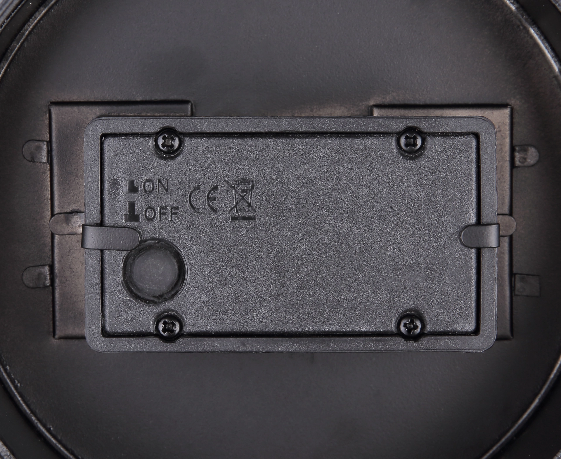 SOLARLEUCHTE METALL SCHWARZ, 1XLED