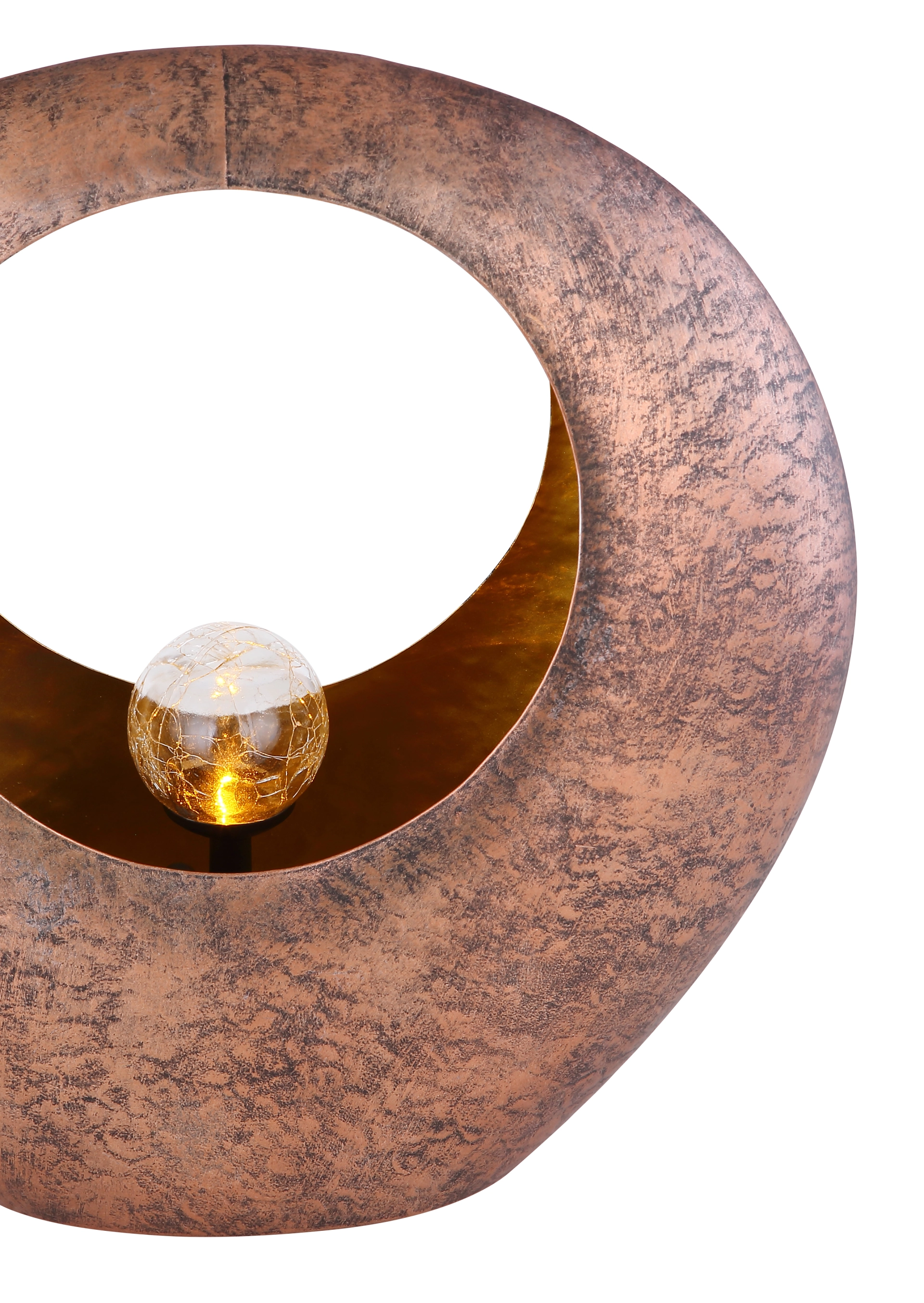 SOLARLEUCHTE METALL MESSINGFARBEN, 1XLED