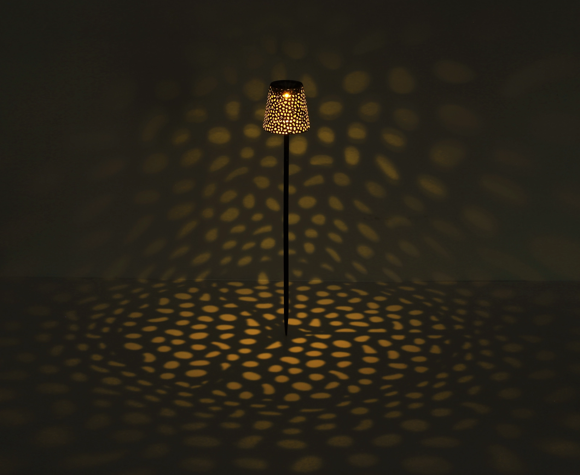 SOLARLEUCHTE METALL KUPFER, 1XLED