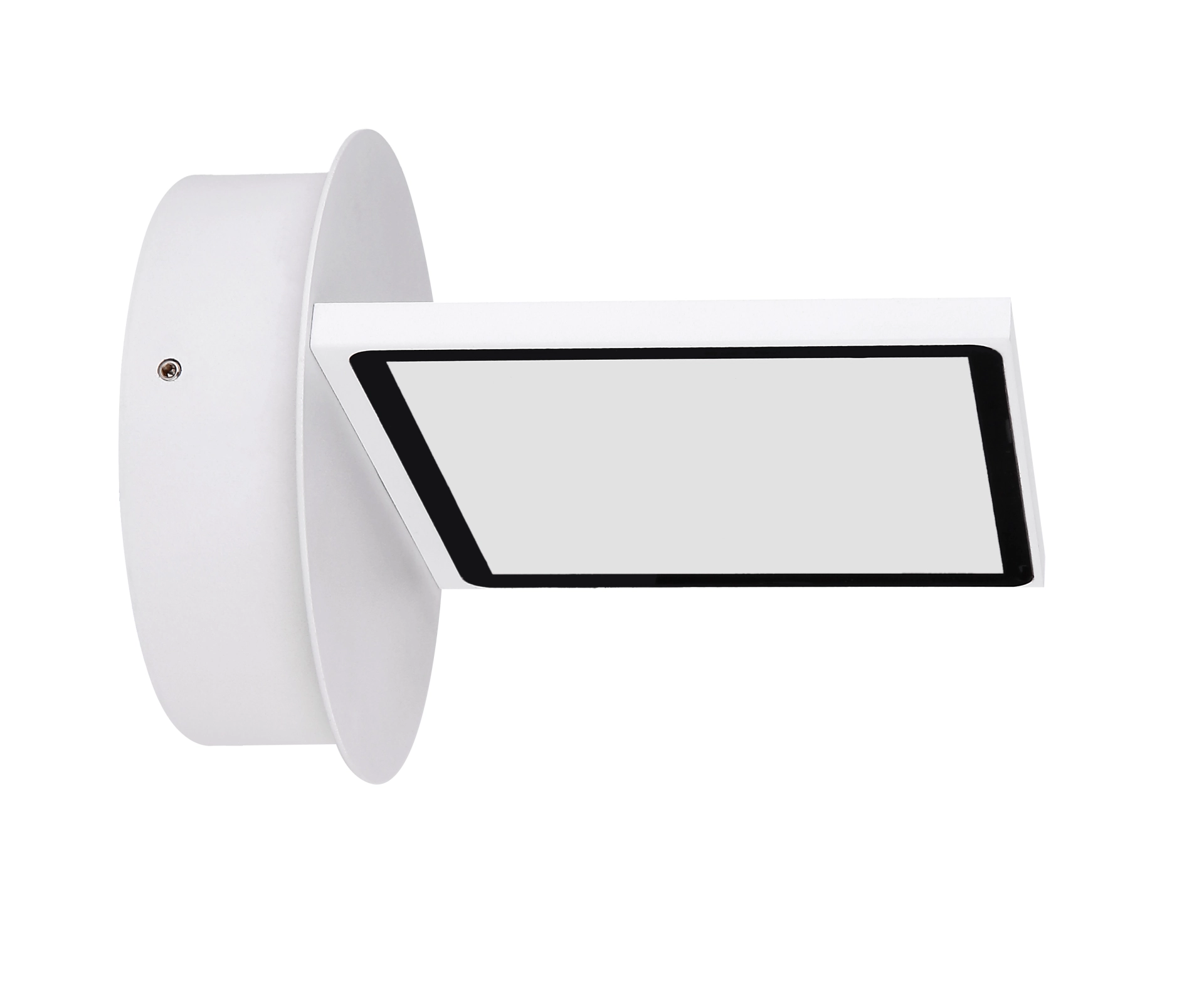 WANDLEUCHTE METALL WEIß, 1XLED