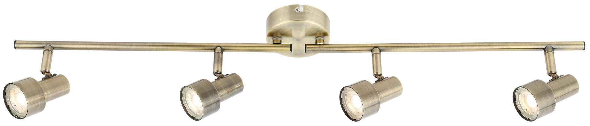 STRAHLER METALL BRONZEFARBEN, 4XLED