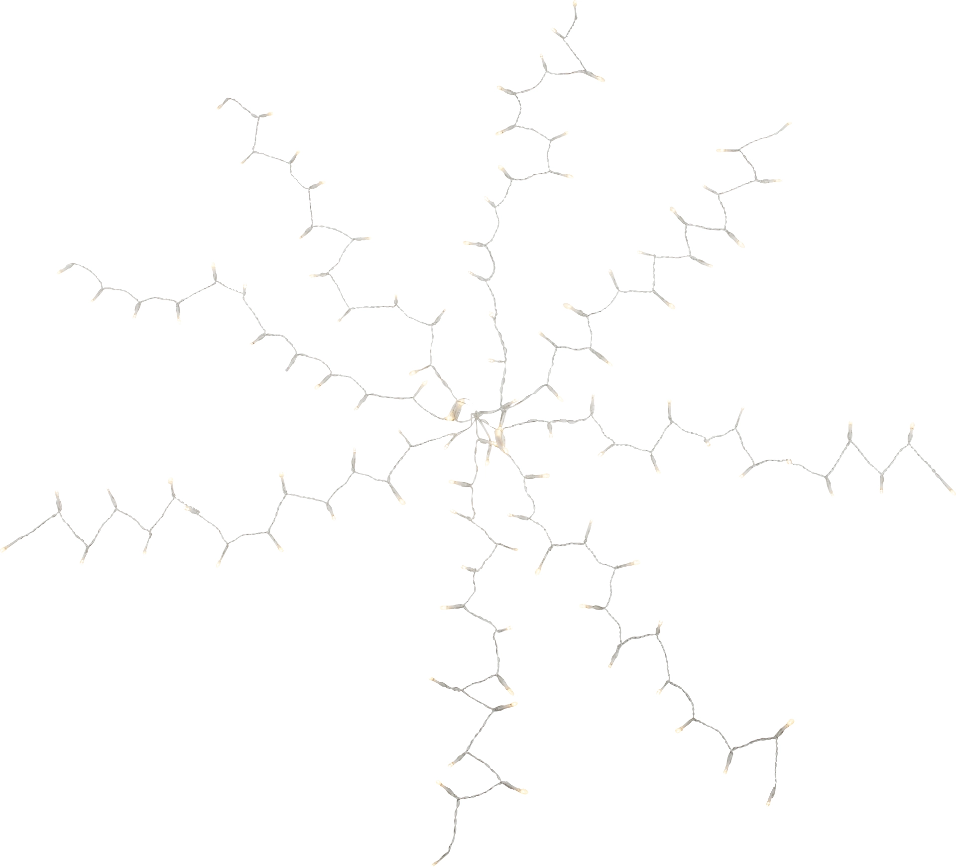 LED-BAND KUNSTSTOFF TRANSPARENT, 120XLED