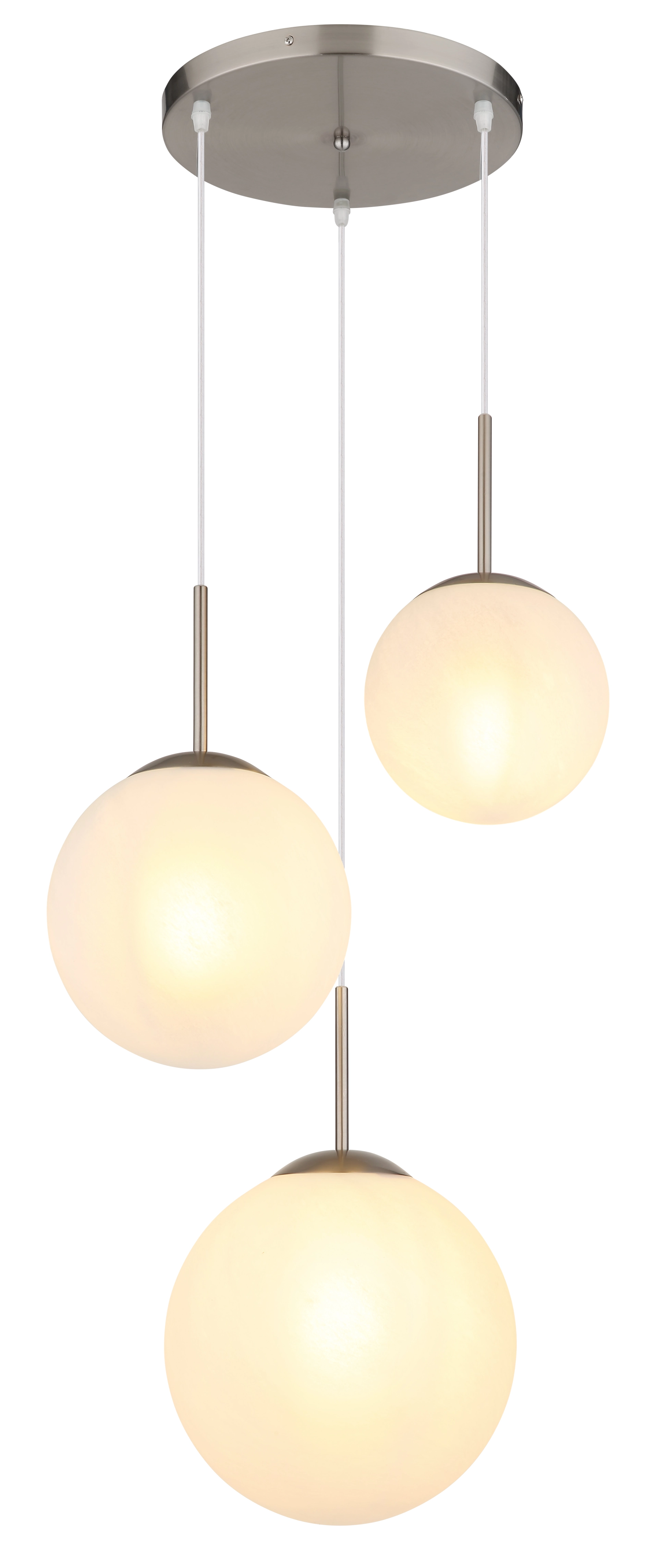 KOP | Nickel, Opalglas | Wohn/Schlaf | dimmbar