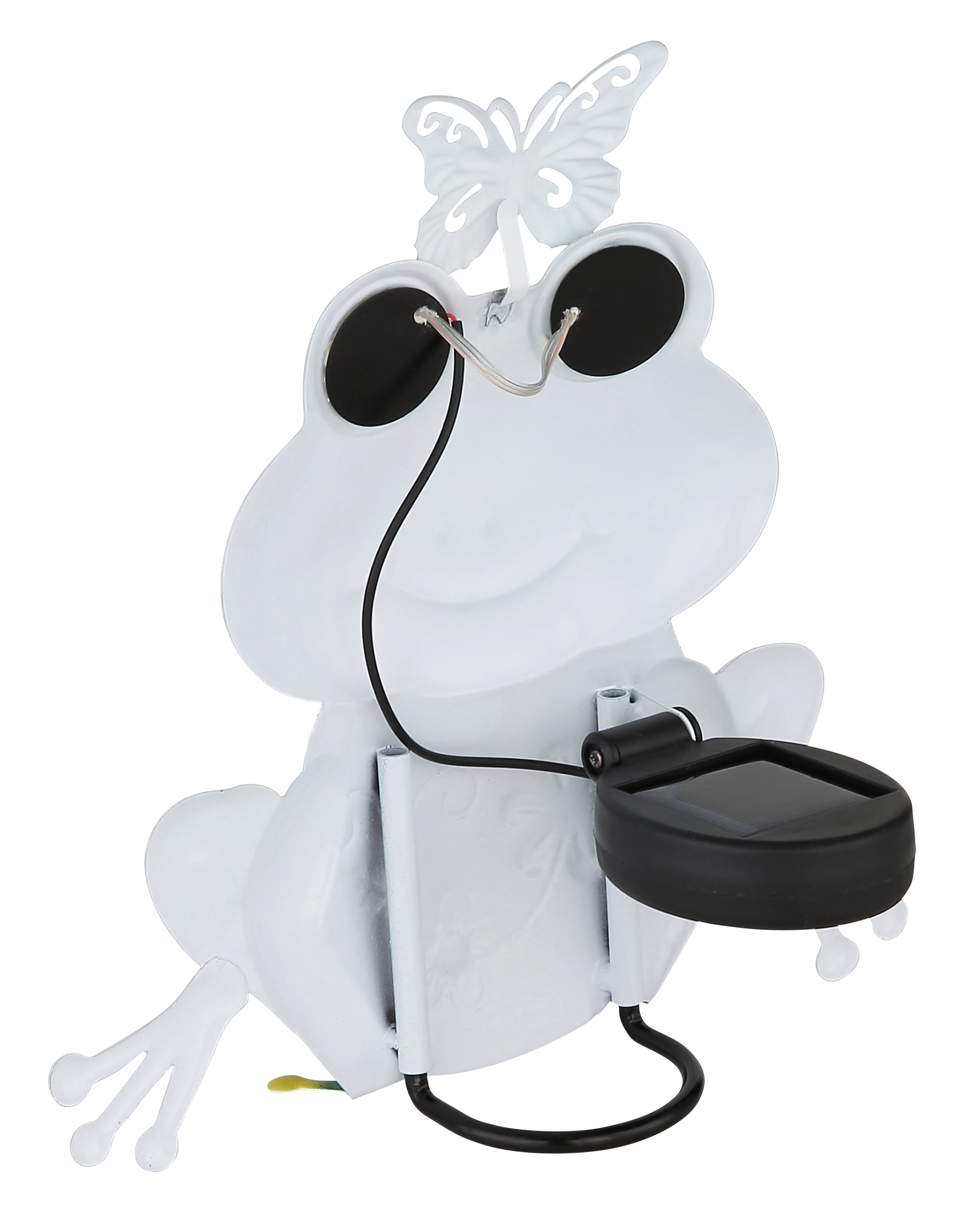 SOLARLEUCHTE METALL GRÜN, 104XLED