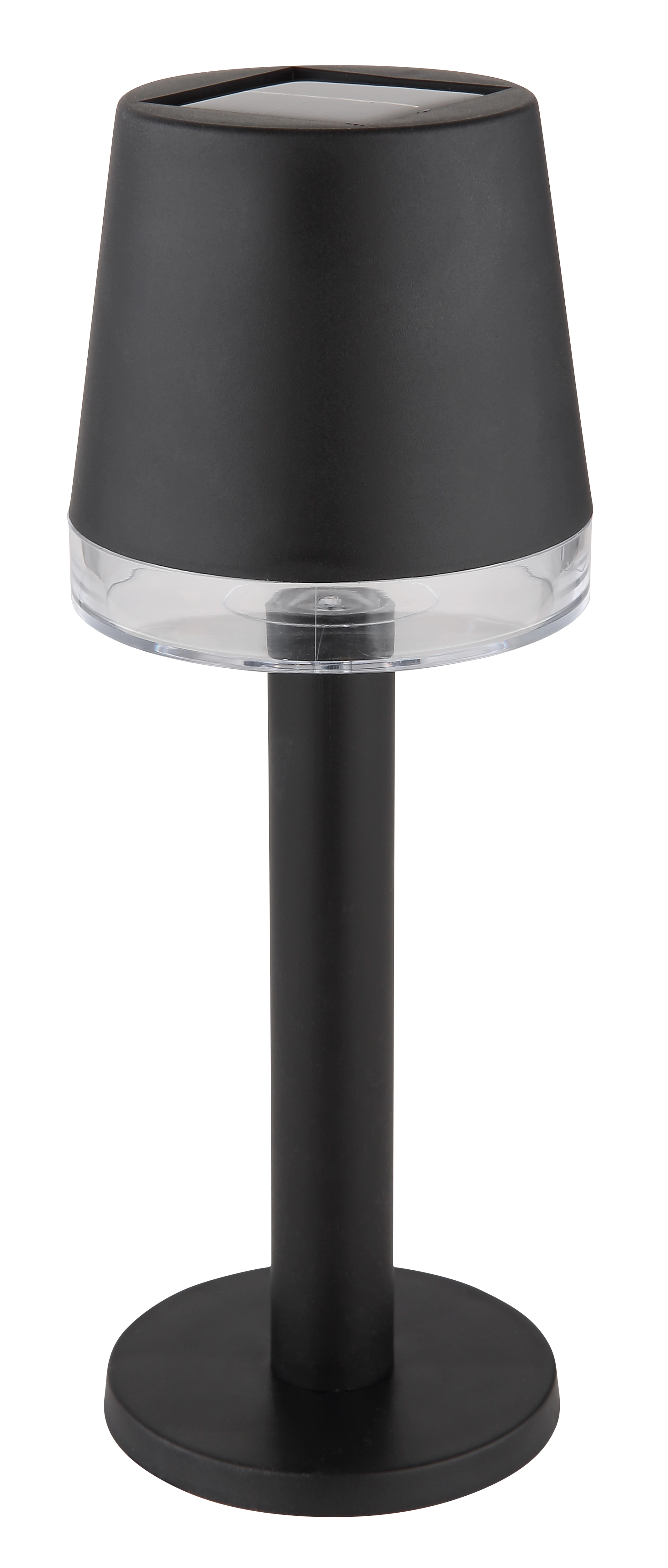 SOLARLEUCHTE KUNSTSTOFF SCHWARZ MATT, 1XLED