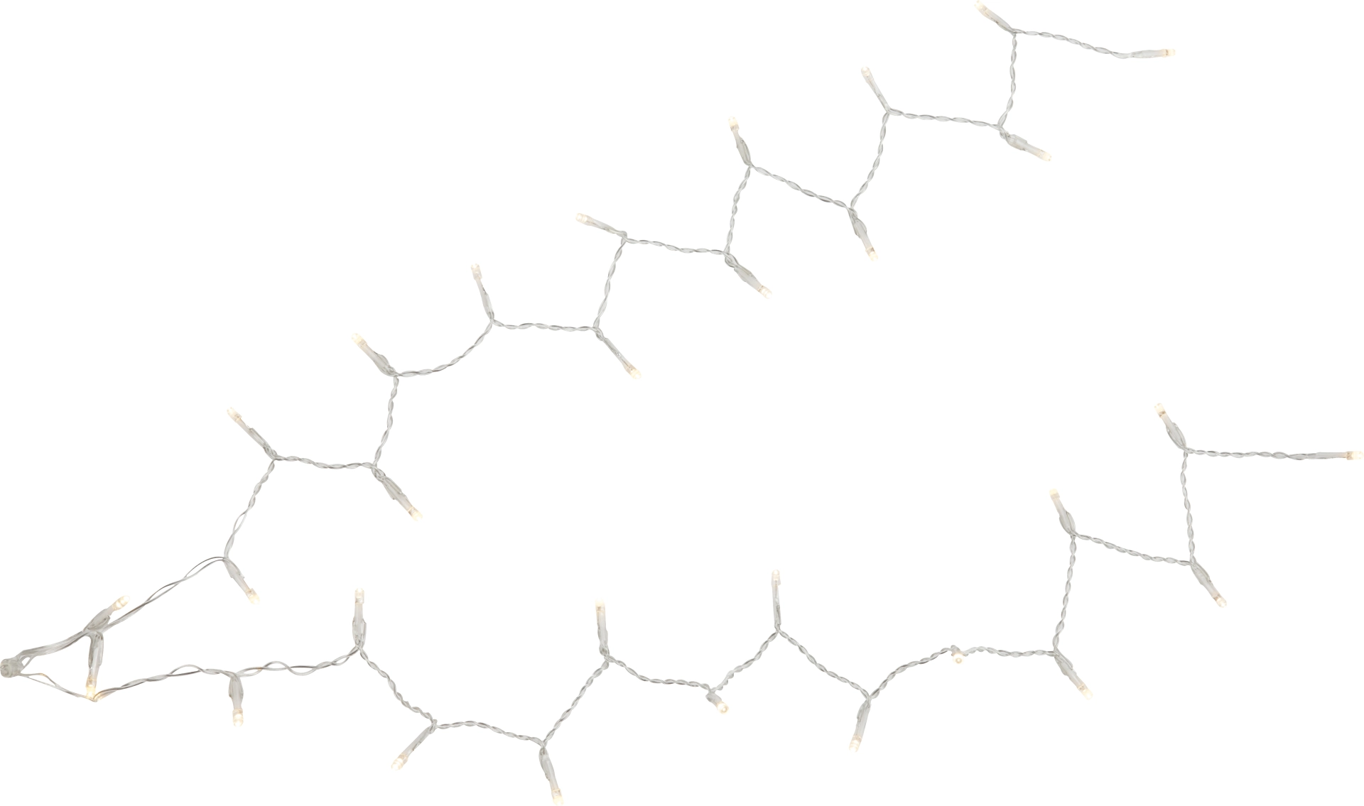 LED-BAND KUNSTSTOFF TRANSPARENT, 120XLED