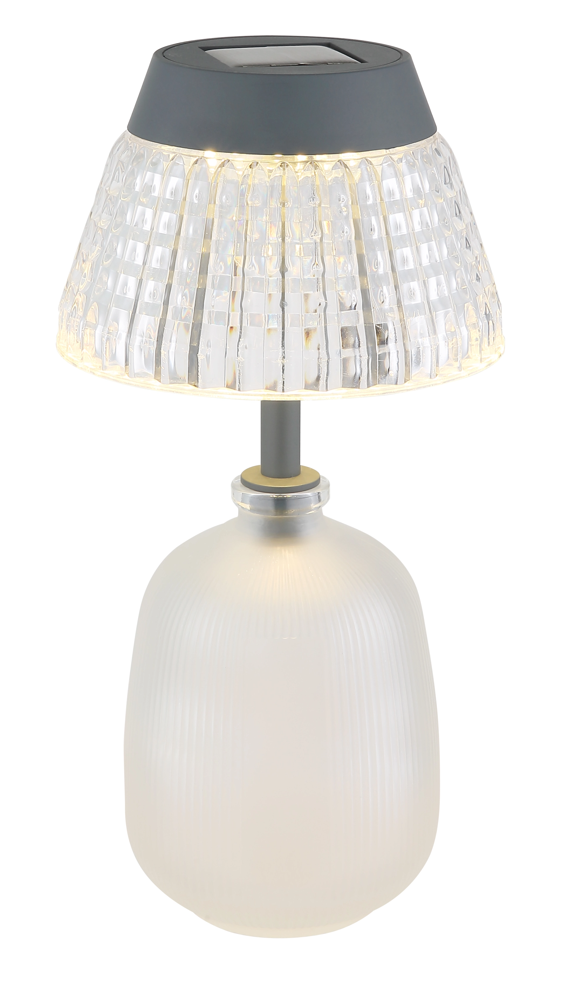 SOLARLEUCHTE GLAS SATINIERT, 10XLED